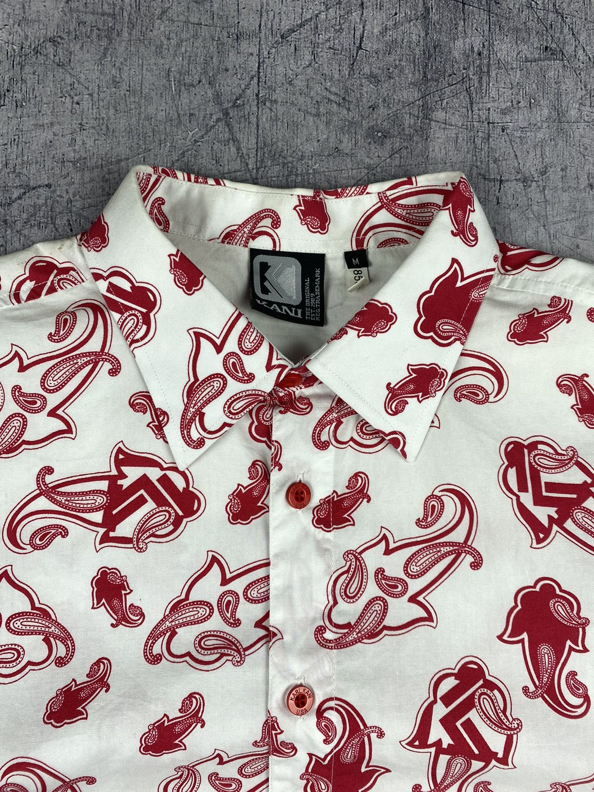 Karl Kani Mens Vintage Karl Kani Crazy Shirt Size M Size US M / EU 48-50 / 2 - 7 Thumbnail
