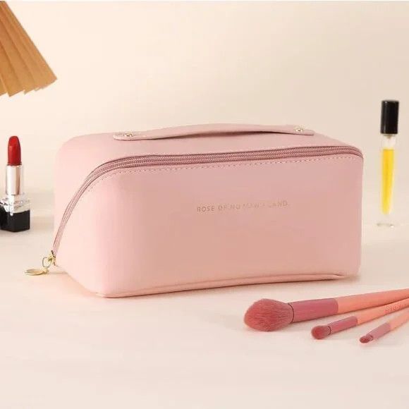 Other Blush Pink Large Capacity Cosmetic / Makeup Organizer Case Size ONE SIZE - 3 Thumbnail