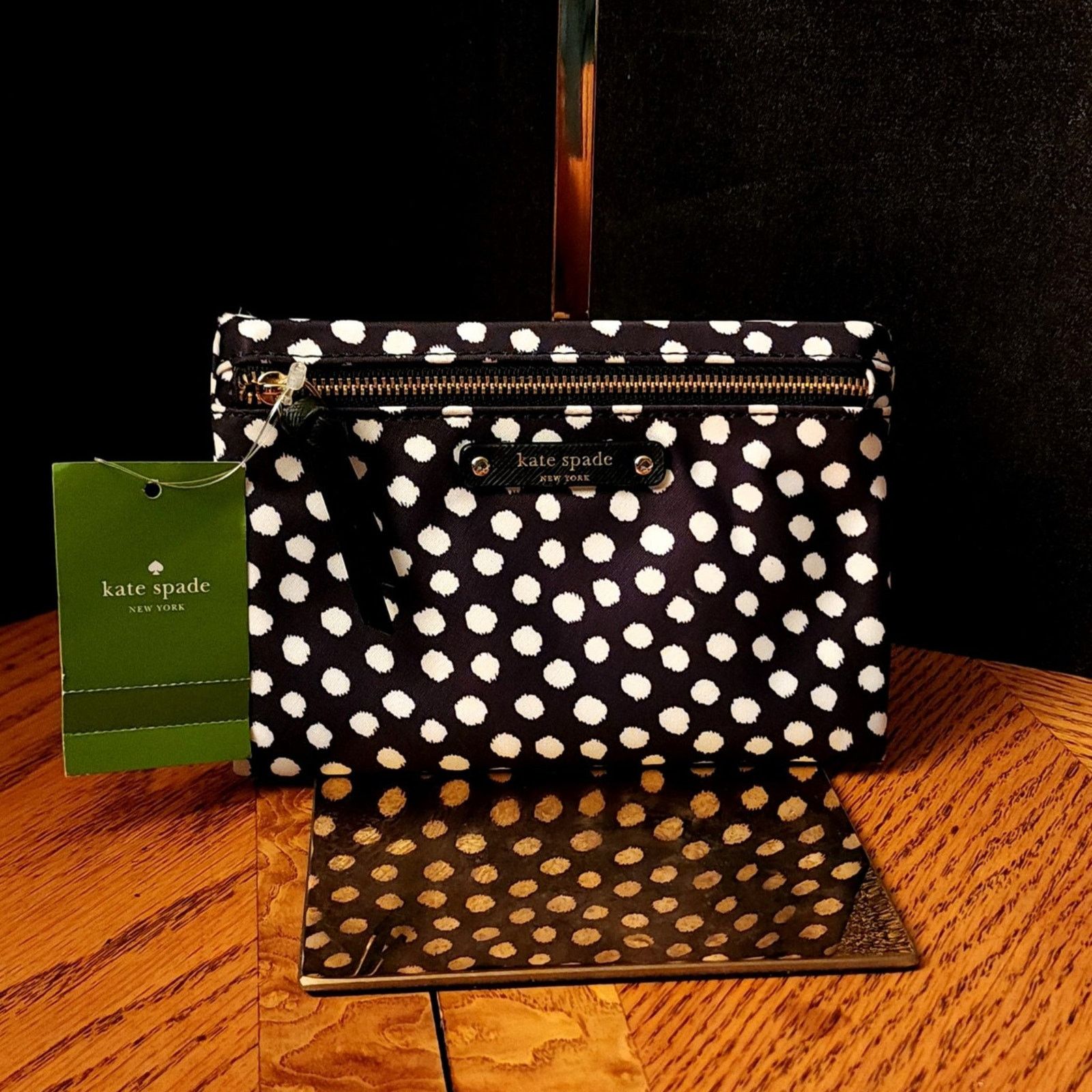 Kate Spade Kate Spade Small Drewe Wilson Road Musical Dots Zipper Pouch Size ONE SIZE - 1 Thumbnail