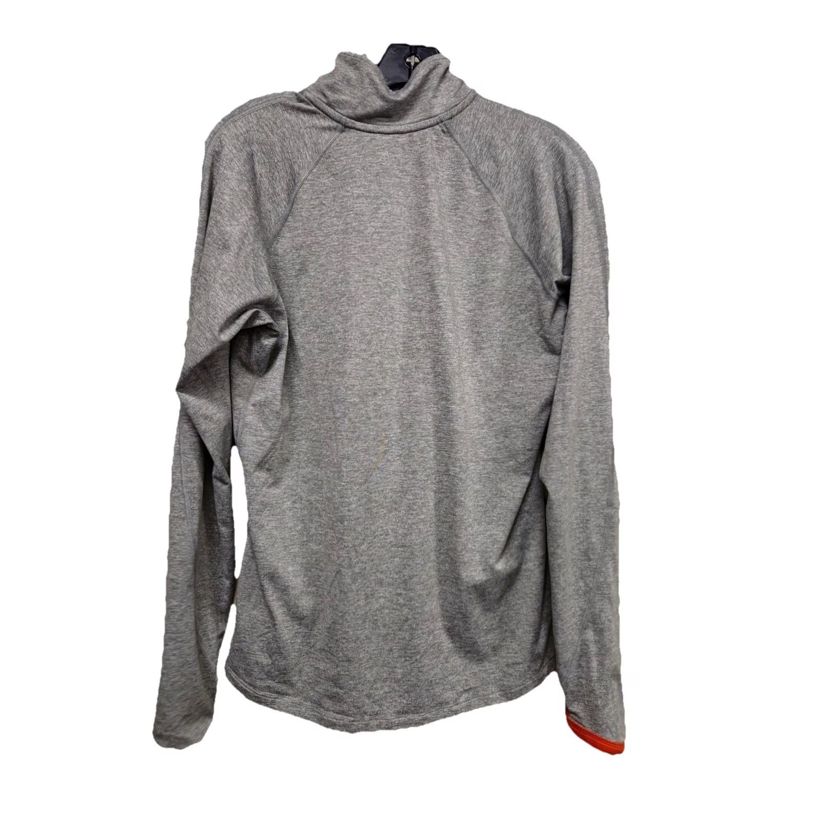 Nike VINTAGE Nike Dri-Fit Long Sleeve Quarter Zip Pullover Gray Women’s Large Running Size L / US 10 / IT 46 - 6 Thumbnail