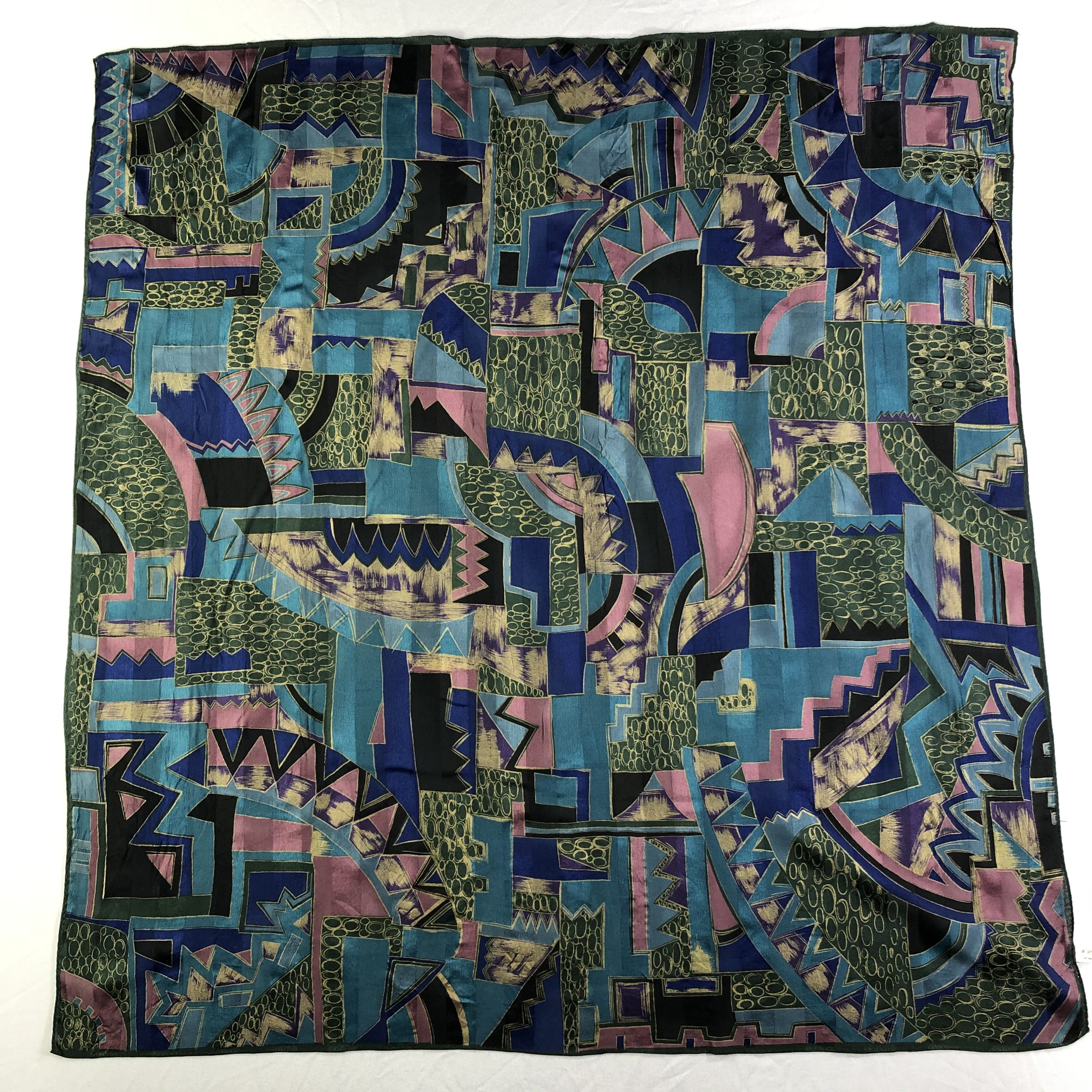 Vintage Vintage Silk Scarf Size ONE SIZE - 2 Thumbnail