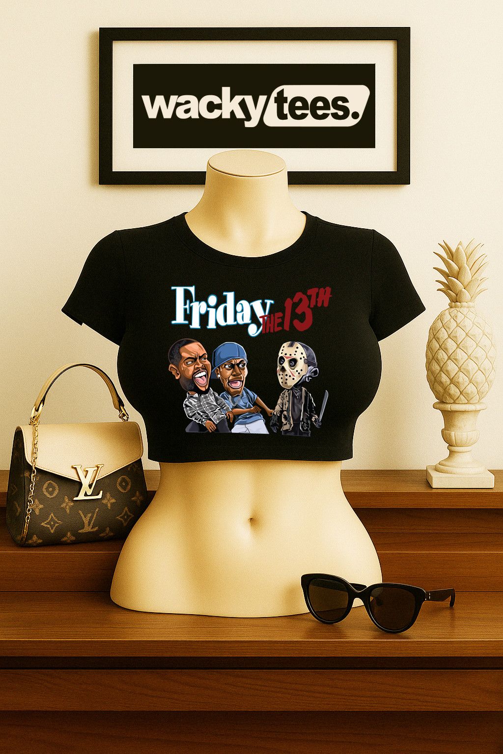 Other Friday Movie Halloween The 13th Horror Graphic Tee Shirt Size US L / EU 52-54 / 3 - 6 Thumbnail