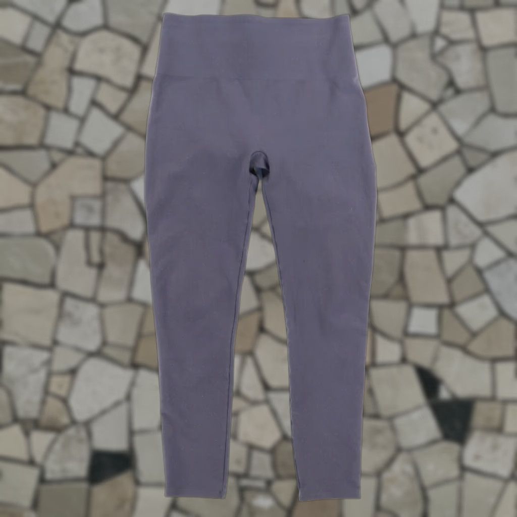 Spanx Spanx Cropped Essential Brushed Polyester Woven Leggings Pants Gray Women's M Size 32" / US 10 / IT 46 - 1 Thumbnail