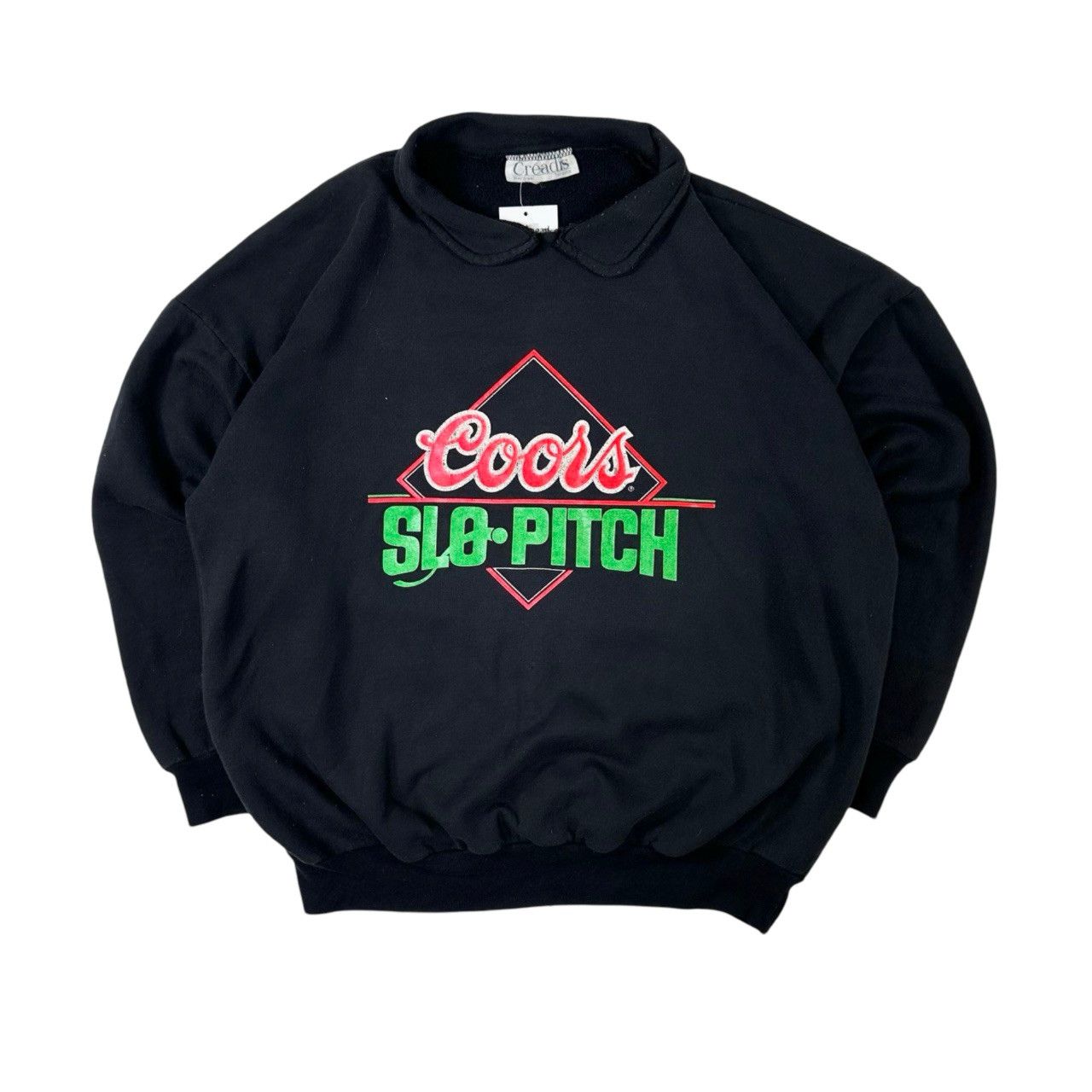Supreme × Vintage Vintage 90s Coors Slo Pitch Collared Sweater Size US L / EU 52-54 / 3 - 1 Thumbnail
