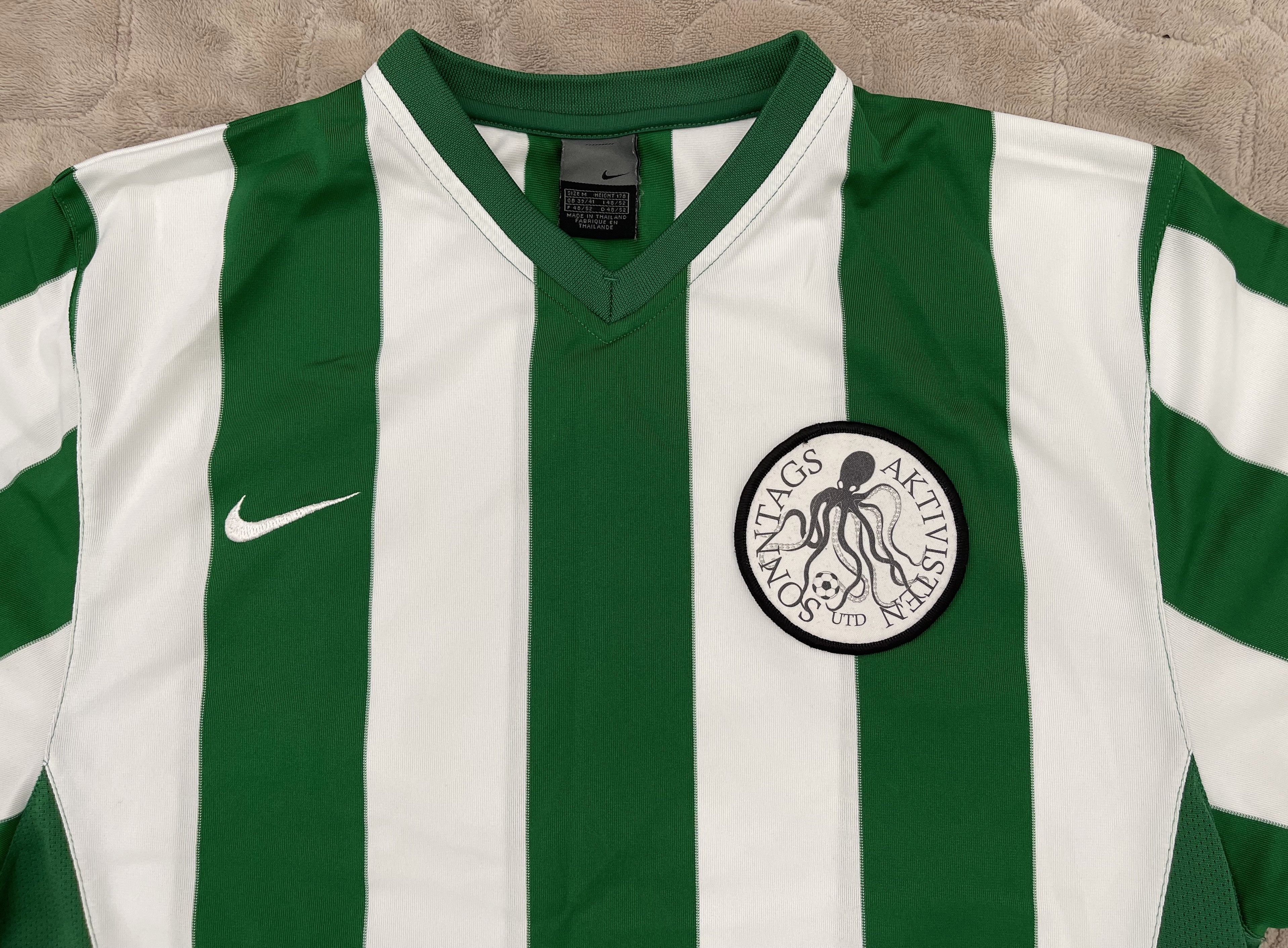 Nike Vintage Nike SONNTAGS AKTIVISTEN Size US M / EU 48-50 / 2 - 2 Thumbnail