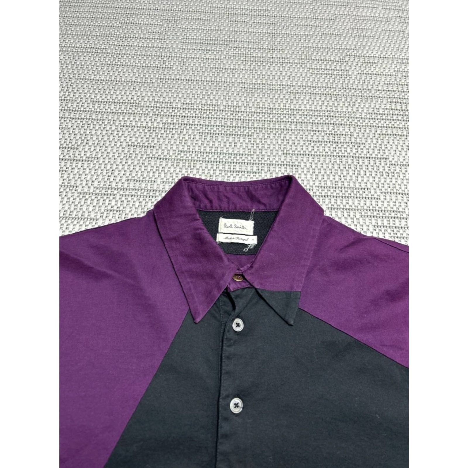 Paul Smith Paul Smith Polo Shirt Mens Small Multicolor Cotton Colorblock Button Up Collared Shirt Size US S / EU 44-46 / 1 - 3 Thumbnail