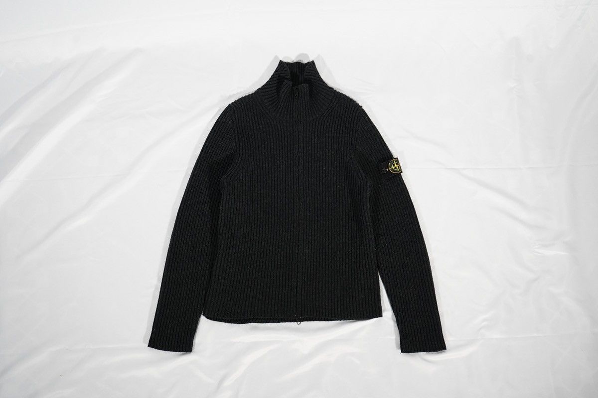 Stone Island Stone Island Vintage Knit Zip Sweater Size US M / EU 48-50 / 2 - 1 Thumbnail
