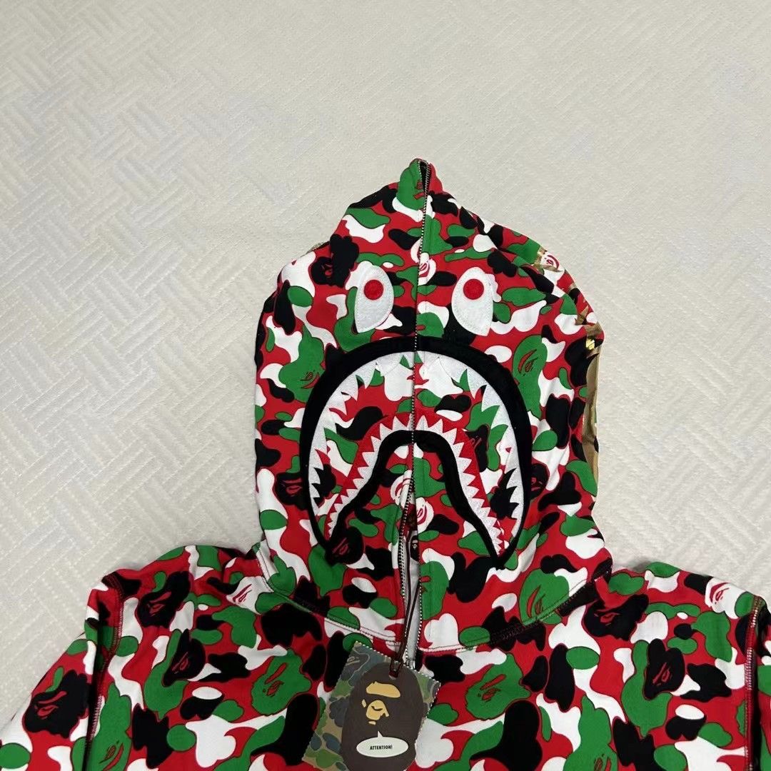 Bape BAPE LIMITED SHARK FULL ZIP HOODIE Size US XXL / EU 58 / 5 - 2 Thumbnail