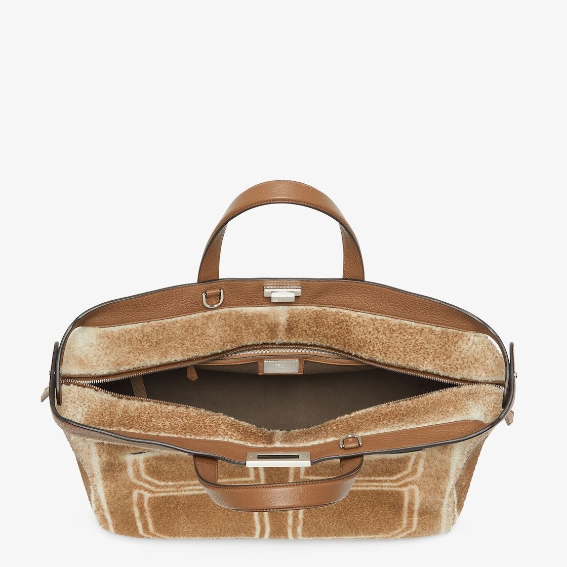 Fendi o1loc1c0824 Size: OS / Peekaboo Iseeu Forty8 in Brown Size ONE SIZE - 4 Thumbnail