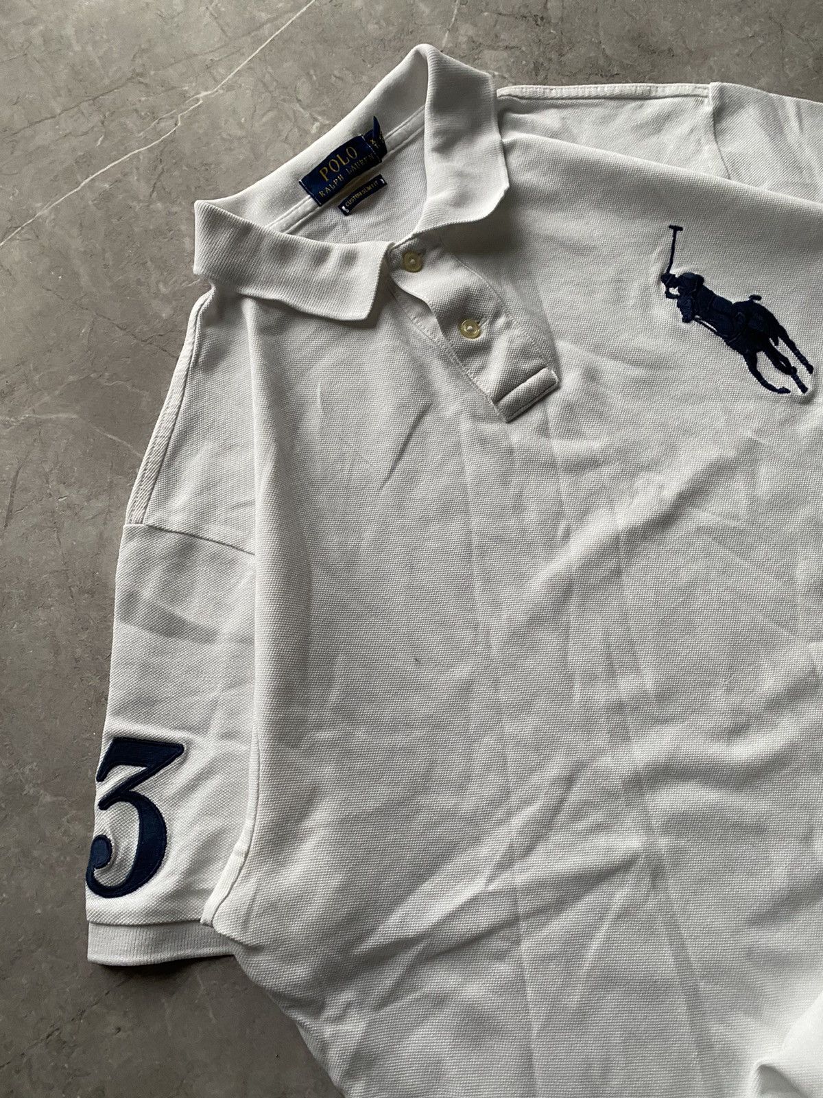 Polo Ralph Lauren Rare Y2K Polo Ralph Lauren Big Pony #3 Polo Chief Keef Size US XL / EU 56 / 4 - 3 Thumbnail