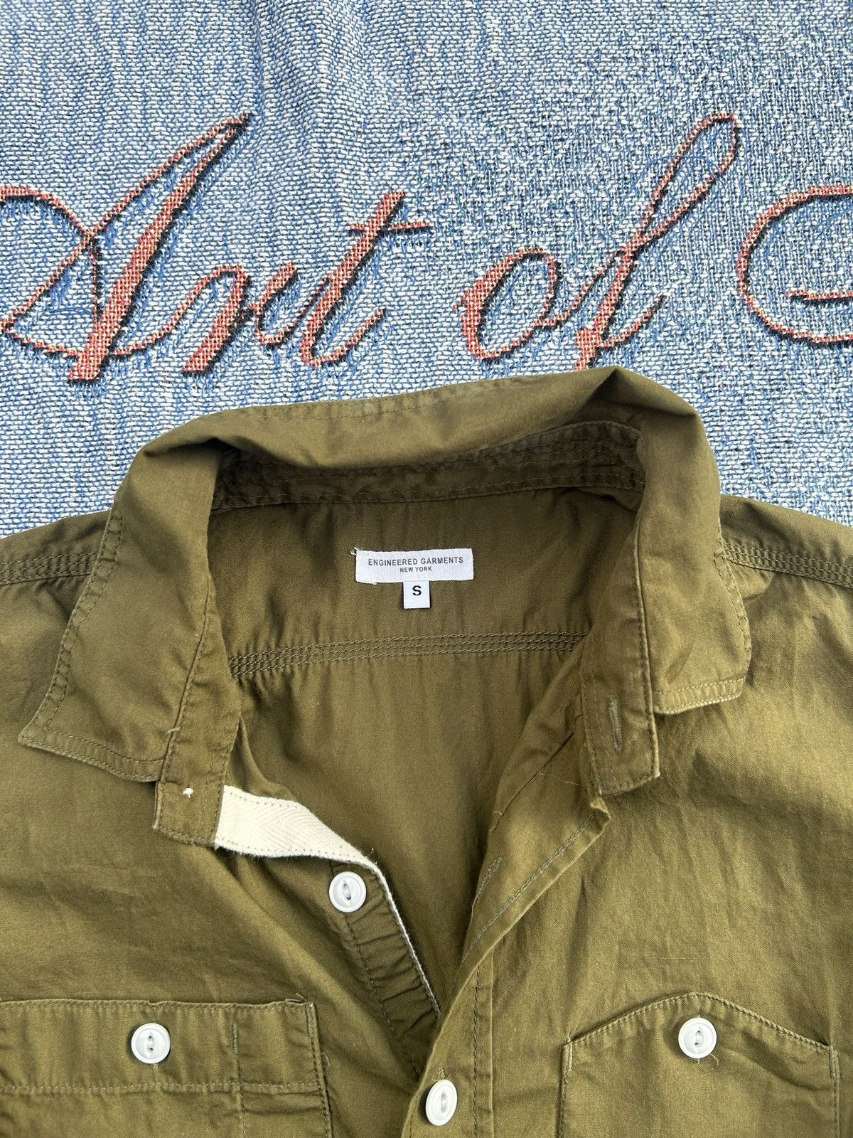 Engineered Garments Engineered Garments Work Shirt Size US S / EU 44-46 / 1 - 2 Thumbnail
