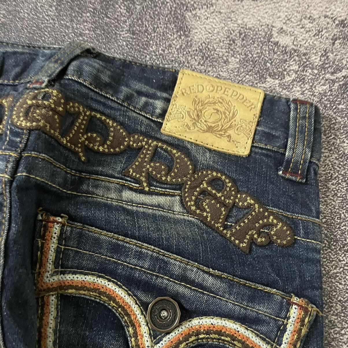 Japanese Brand 🔥 GCS24 🔥 Red papper flared pants Size 30" / US 8 / IT 44 - 4 Thumbnail