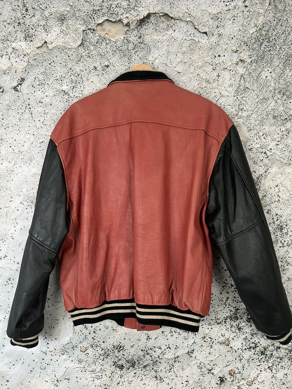 Genuine Leather Vintage Bronx Bomber Genuine Leather Jacket 90s Hype Rare Size US L / EU 52-54 / 3 - 7 Thumbnail