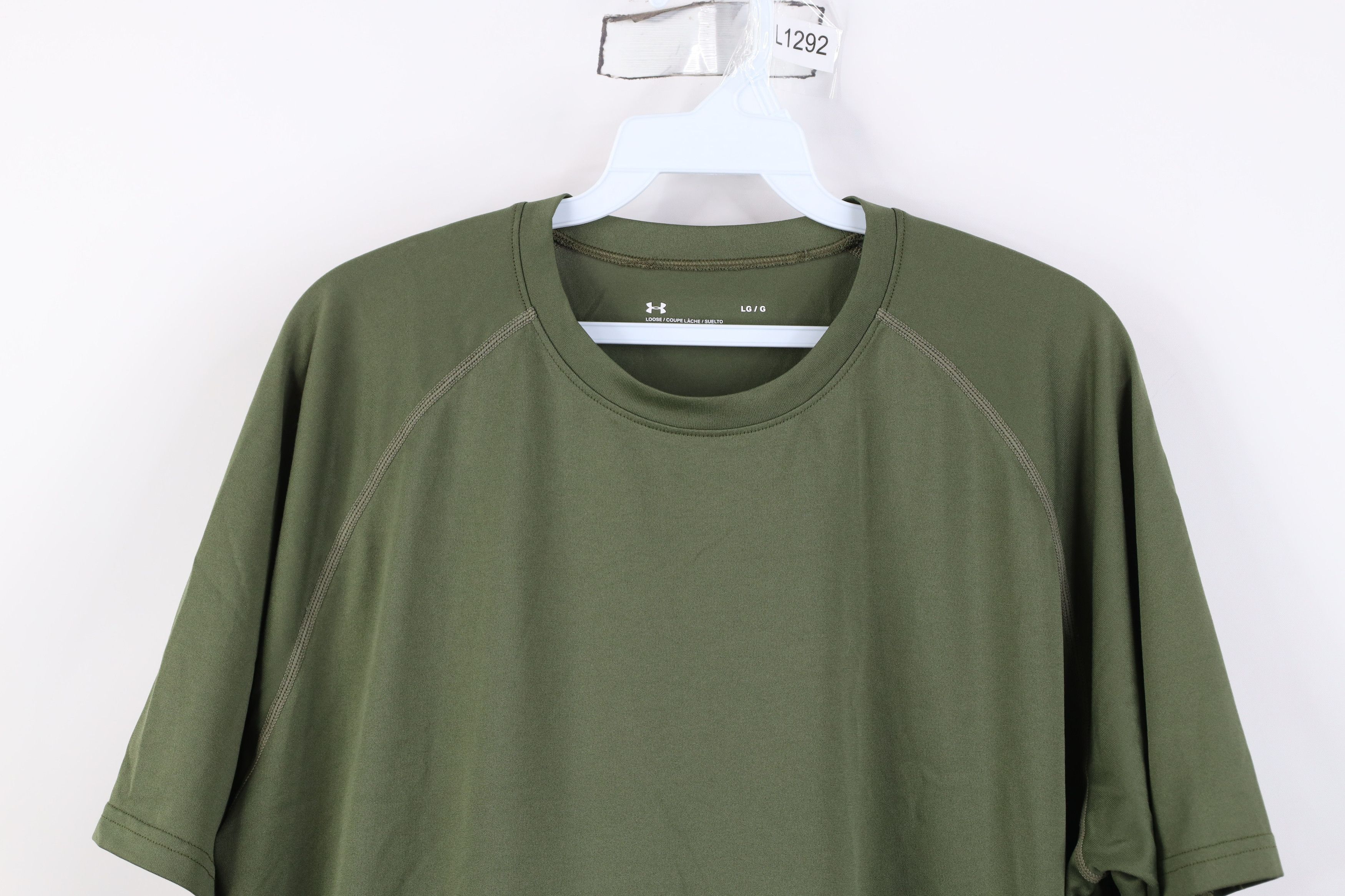 Under Armour Under Armour Tactical Short Sleeve T-Shirt Army Green Size US L / EU 52-54 / 3 - 2 Thumbnail