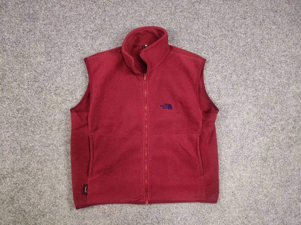 The North Face Vintage 90's The North Face Fleece Armadillo Vest Jacket Size US XL / EU 56 / 4 - 2 Thumbnail