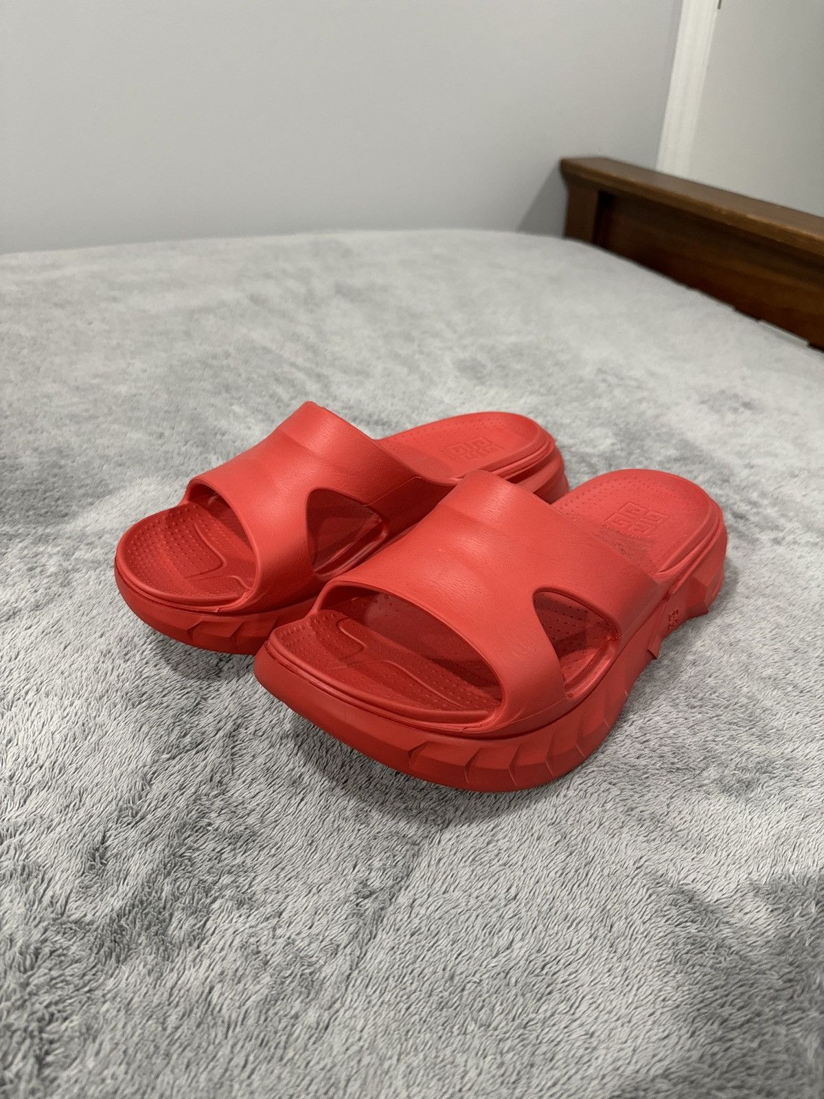 Givenchy Givenchy Marshmallow Slider Sandal- Red Size US 10 / EU 43 - 5 Thumbnail