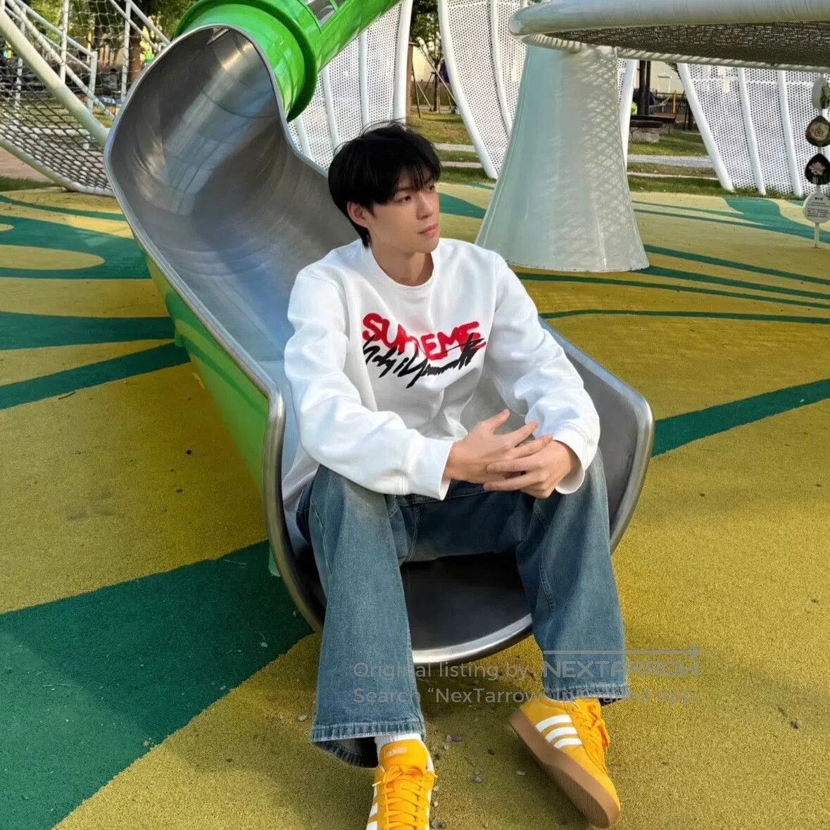 Supreme Supreme Yohji Yamamoto Collaboration Sweatshirt. Size US M / EU 48-50 / 2 - 6 Thumbnail