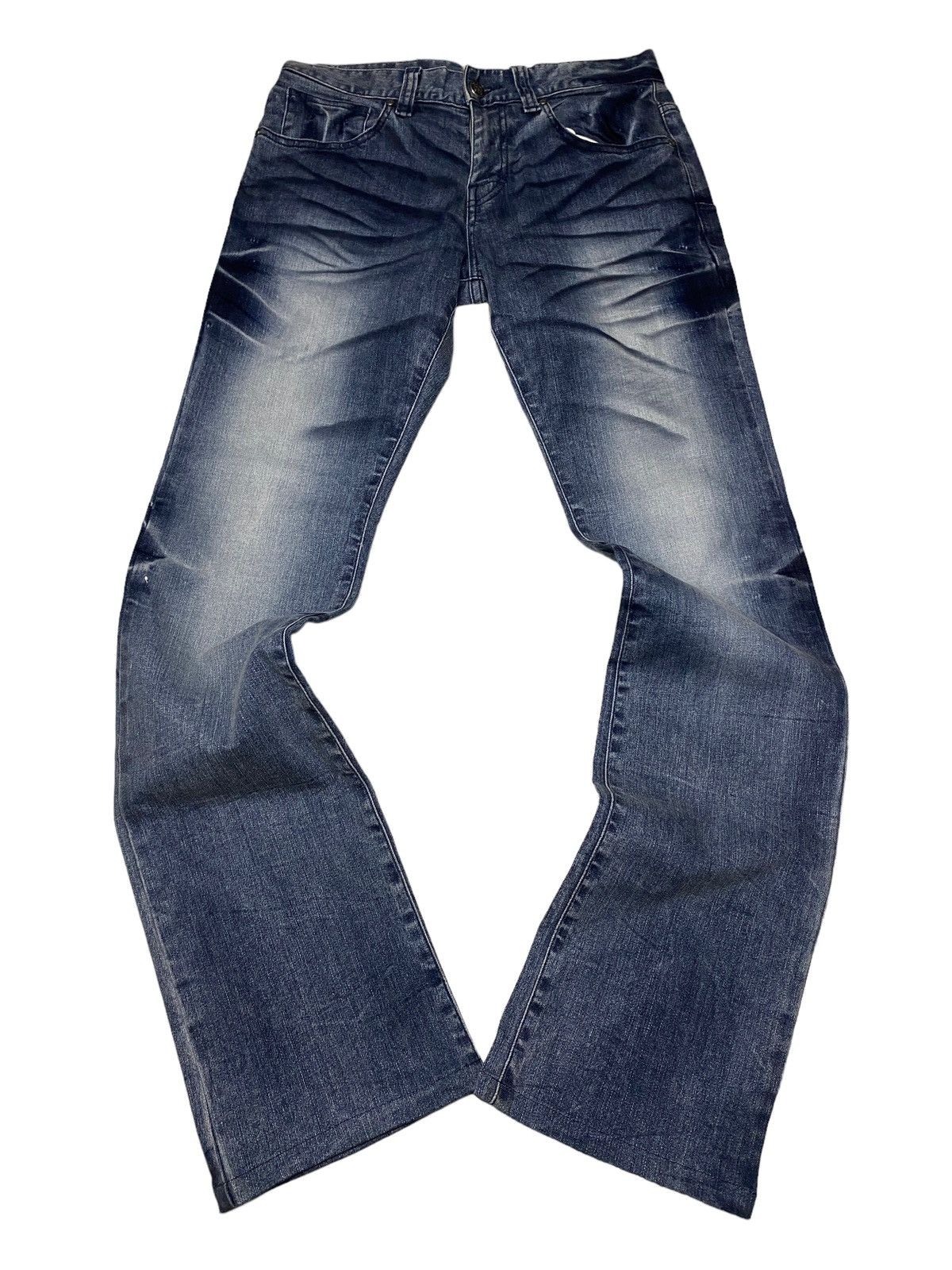 If Six Was Nine Tornado Mart Flared Seawash Bootcut Jeans Size US 30 / EU 46 - 1 Thumbnail