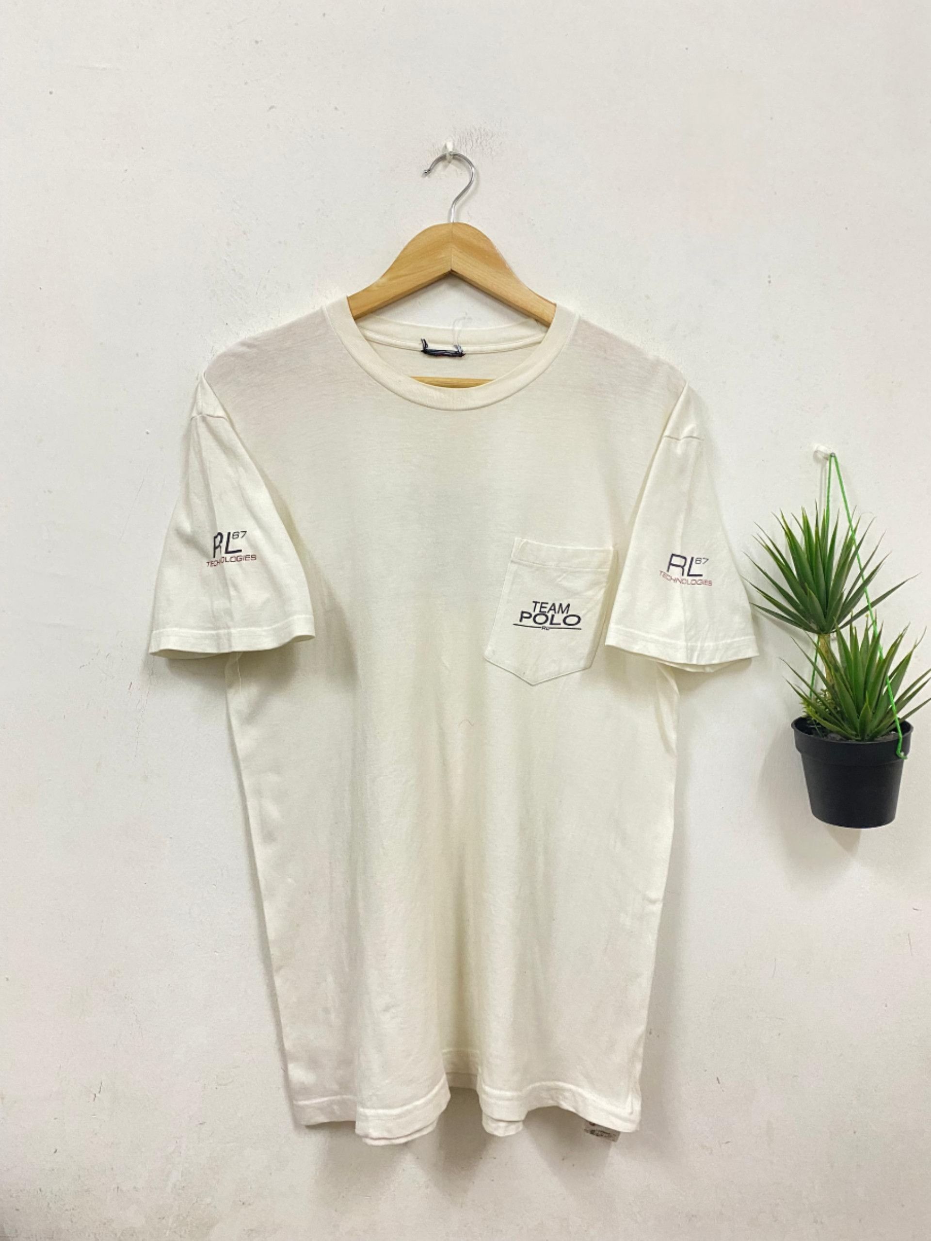 Ralph Lauren Vintage 90s Polo 67 Ralph Lauren t shirt Size US M / EU 48-50 / 2 - 5 Thumbnail