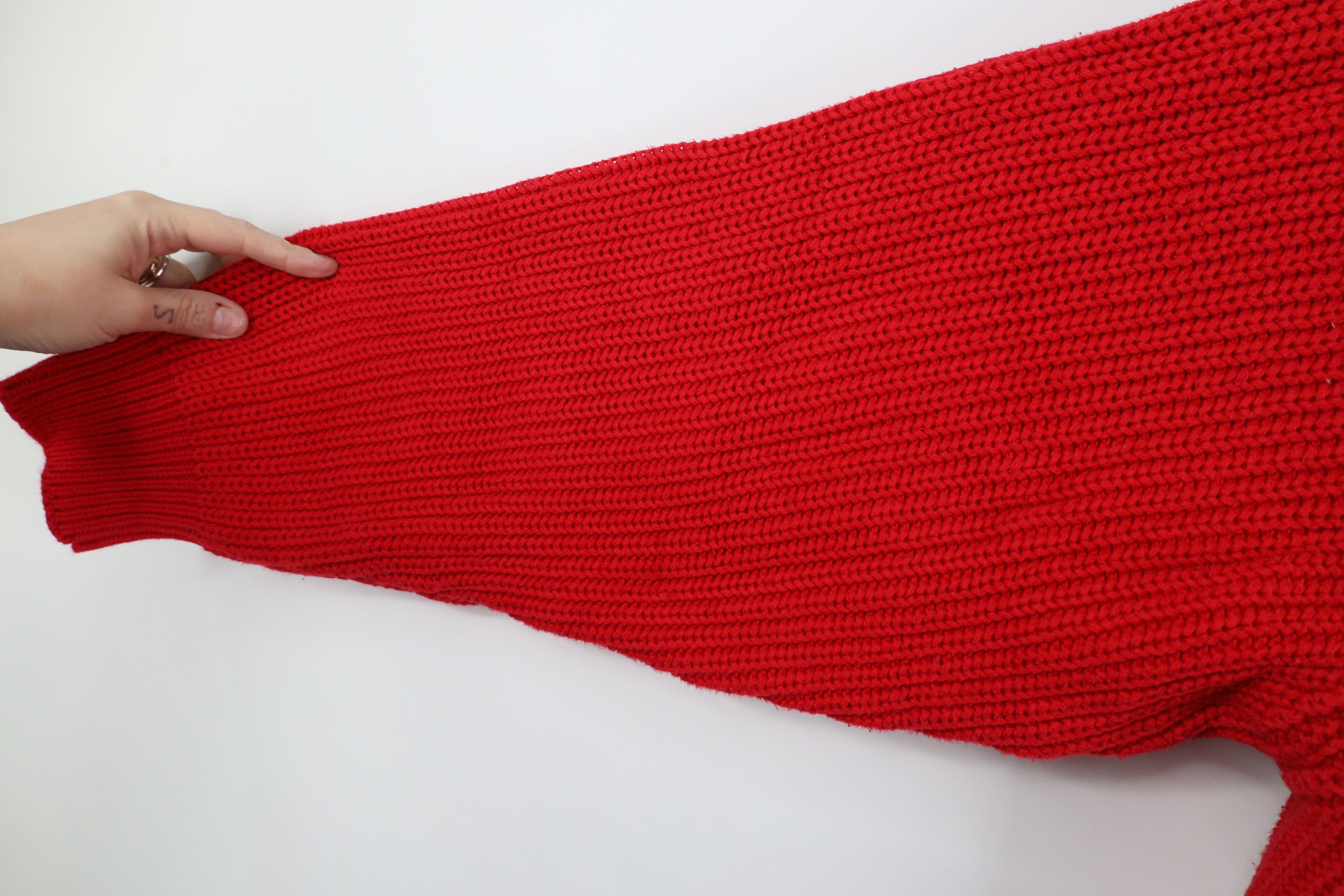 Eddie Bauer × Vintage Vintage 90s Eddie Bauer Heavyweight Ribbed Knit Sweater Size US L / EU 52-54 / 3 - 5 Thumbnail