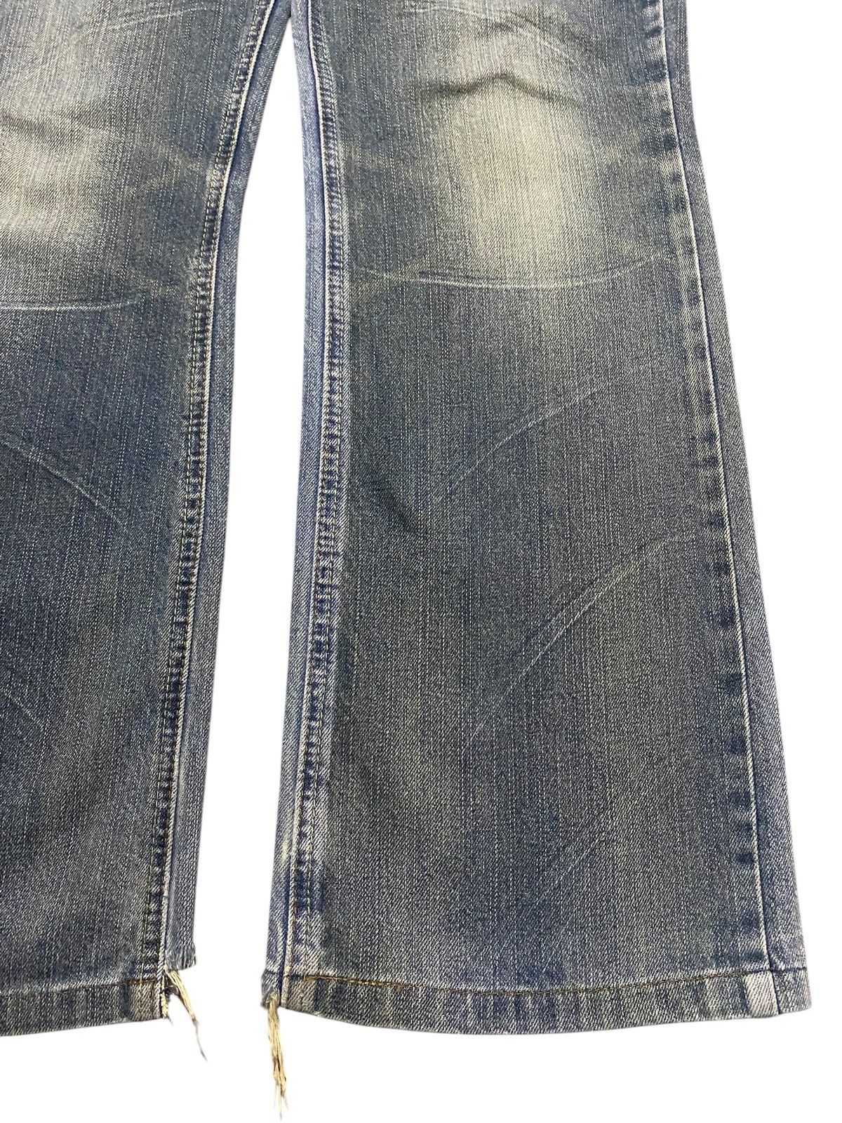 Hysteric Glamour Vintage Japanese Brand Piko Flare Denim Jeans Size US 33 - 8 Thumbnail