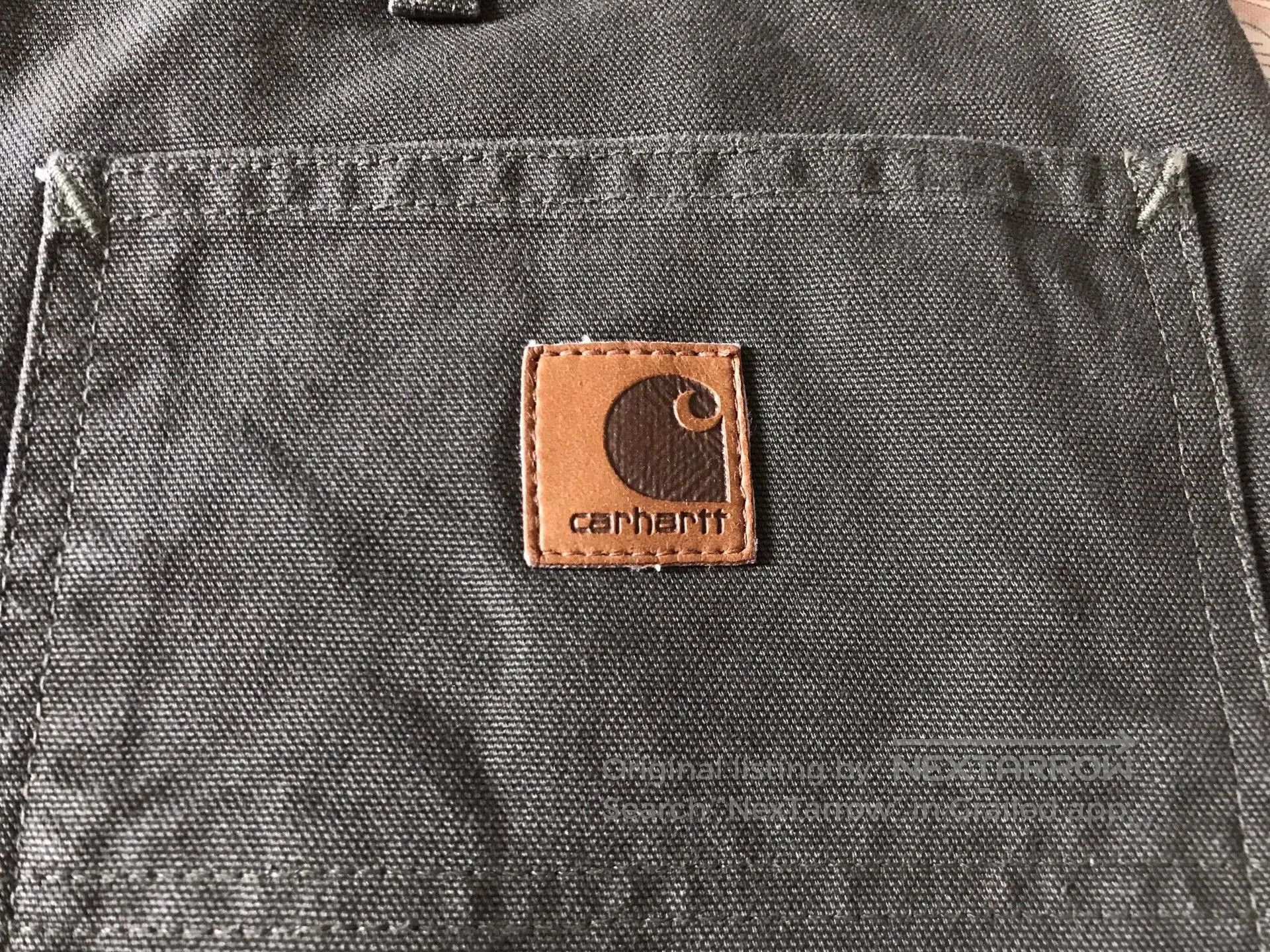 Carhartt Carhartt B11 MOS Canvas Work Pants 36x32. Size US 36 / EU 52 - 6 Thumbnail
