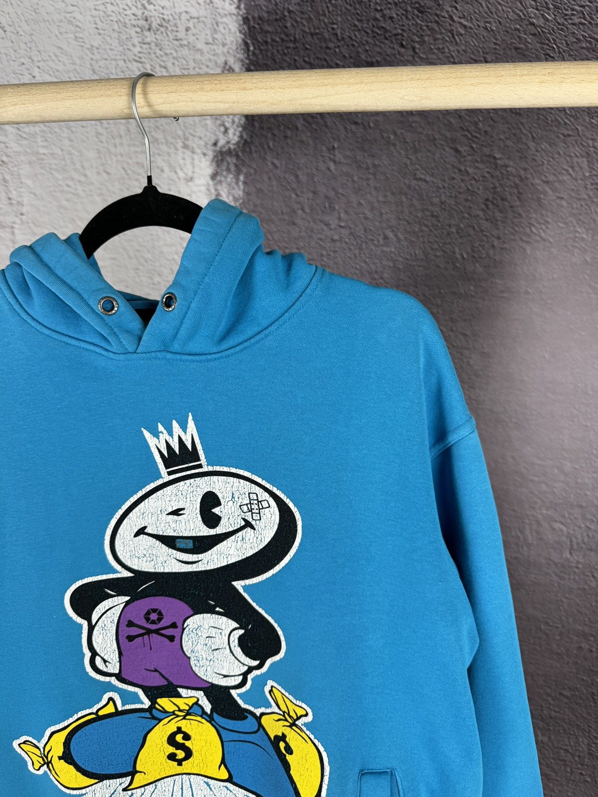 Southpole Vintage SouthPole Distressed Skateboard Heavy Cotton Hoodie Size US L / EU 52-54 / 3 - 4 Thumbnail