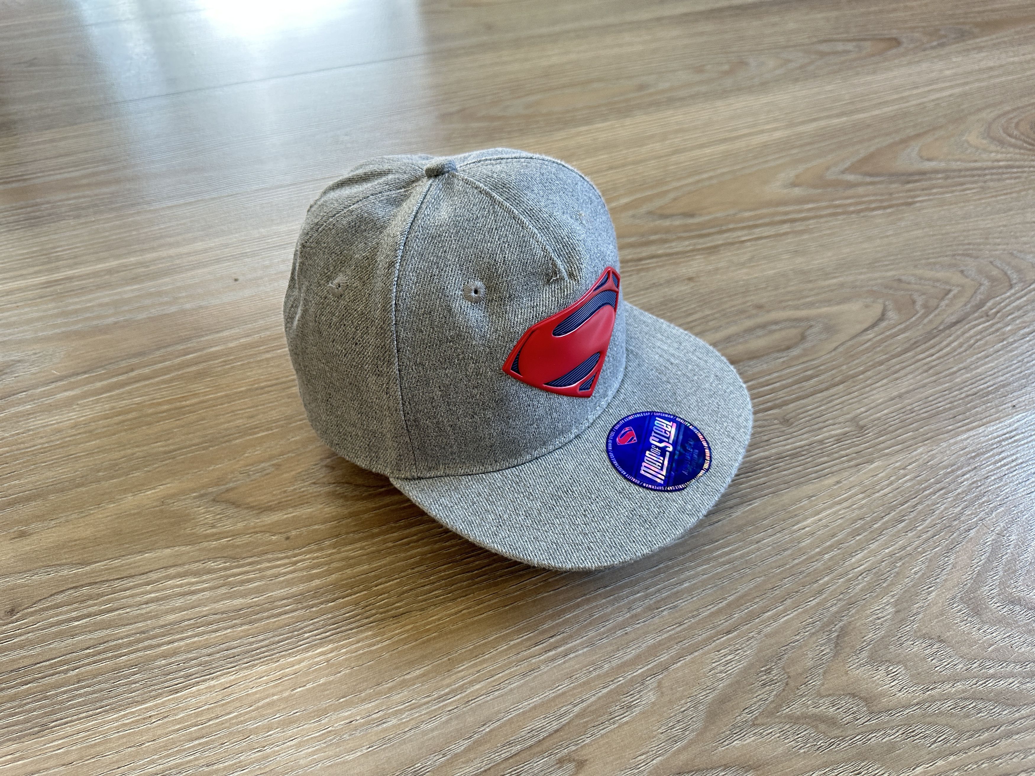 DC Comics Vintage Superman DC Comics Grey Snapback Size ONE SIZE - 4 Thumbnail