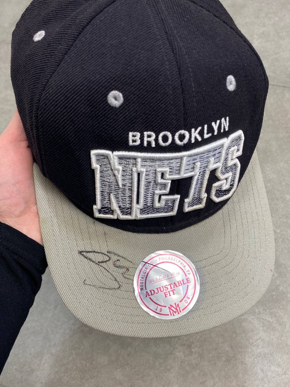 Mitchell & Ness Brooklyn Nets Signature Justin Bieber Cap Size ONE SIZE - 8 Thumbnail