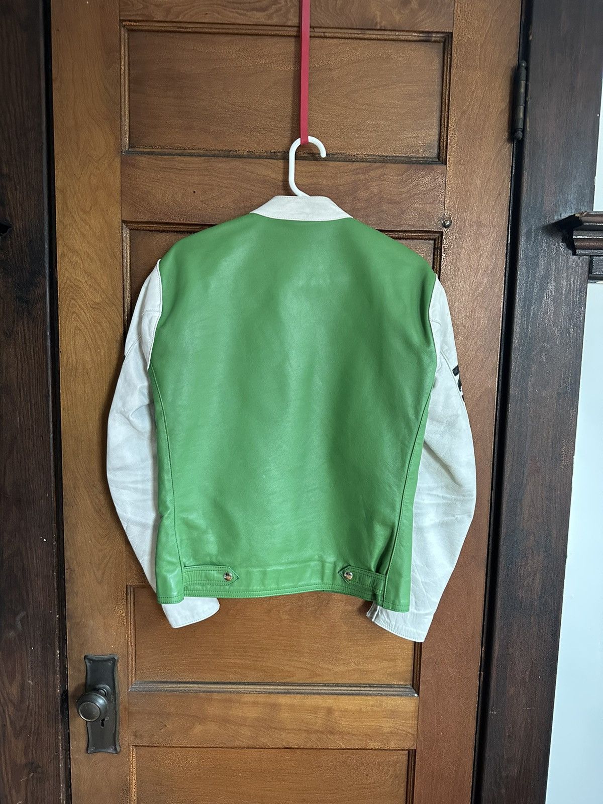 Other Kawasaki Leather Racing Jacket Size US M / EU 48-50 / 2 - 2 Thumbnail