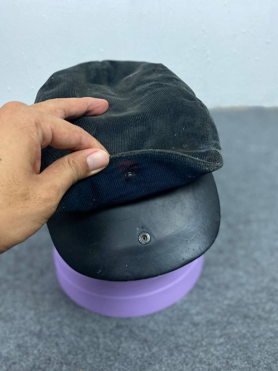 Burberry burberry london corduroy baretta hat nova checkered lining Size ONE SIZE - 5 Thumbnail