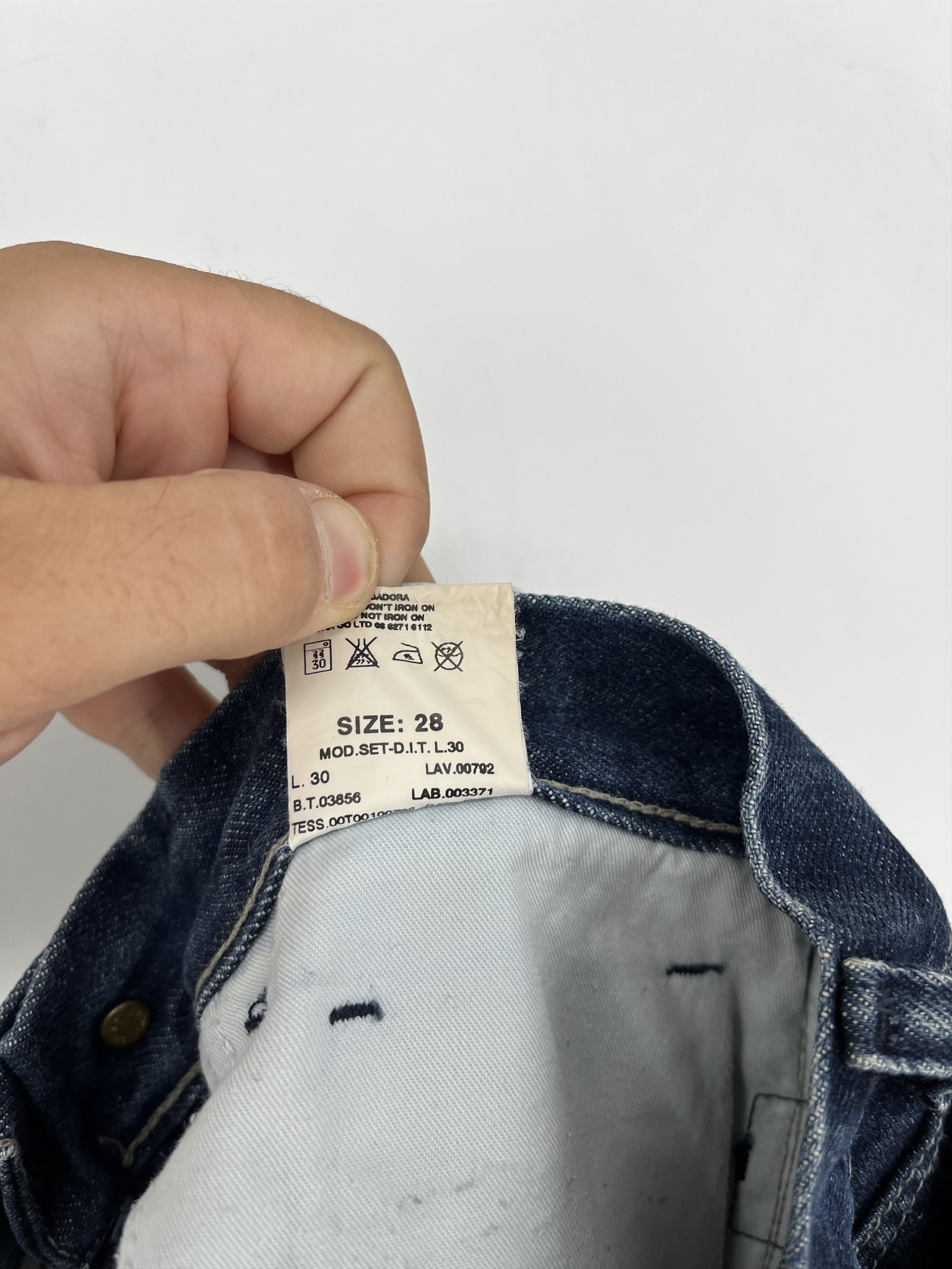 Diesel Diesel Indigo Tech D.I.T. Vintage Mens Jeans Denim Pants Size US 28 / EU 44 - 17 Thumbnail