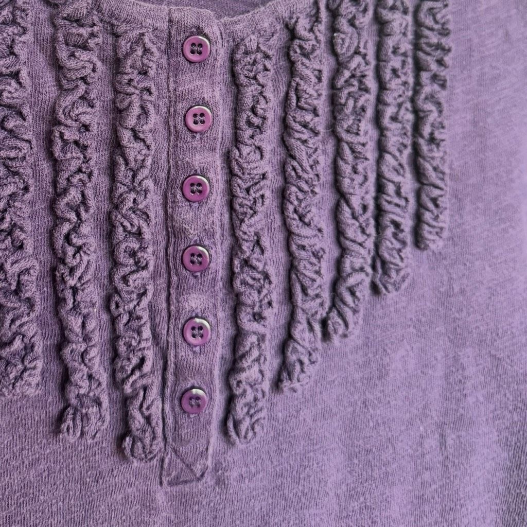 Jones New York Jones New York Purple Knit Top Size S Size S / US 4 / IT 40 - 5 Thumbnail