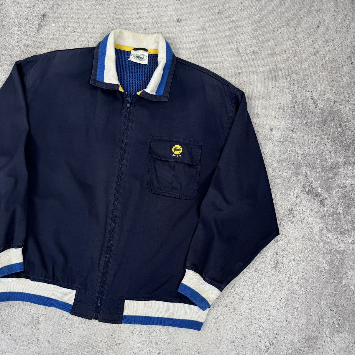Lacoste × Vintage Vintage Lacoste Izod 90s Tennis Bomber Jacket Size US L / EU 52-54 / 3 - 1 Thumbnail