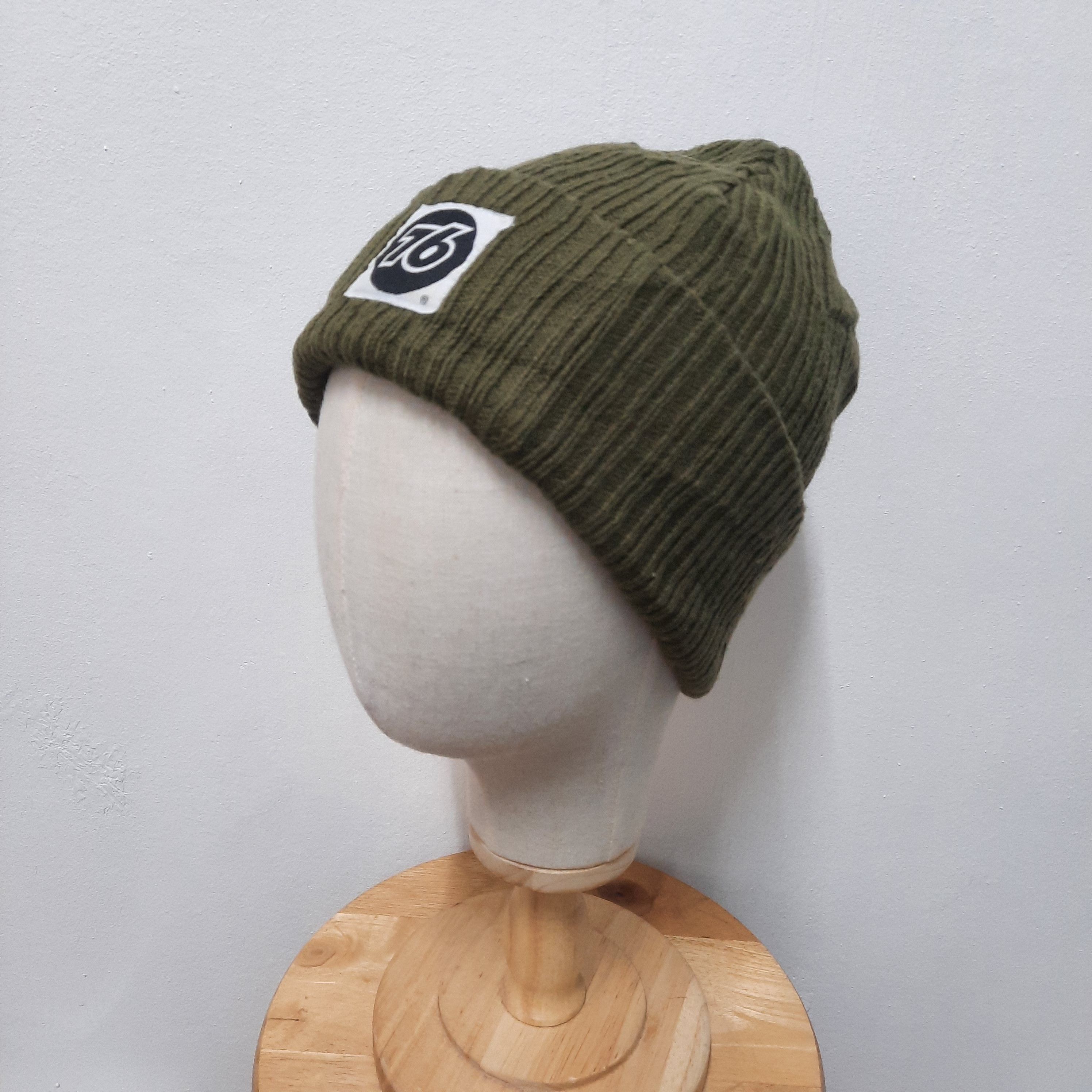 Sports Specialties ⛓️ 76 lubricants motorcycle oil patch beanie hat Size ONE SIZE - 2 Thumbnail