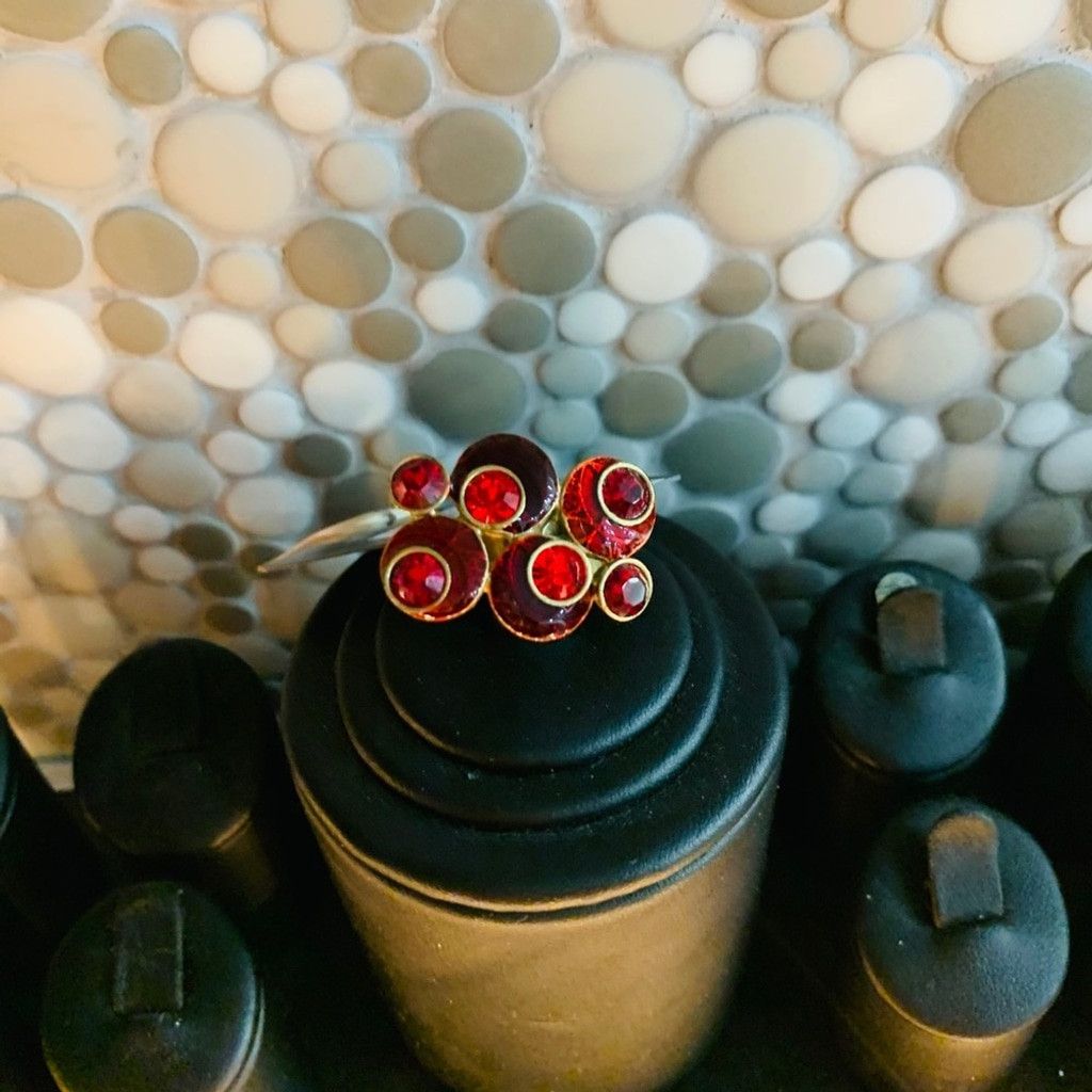 Other Pilgrim BN gold with red Ring size 6 Size ONE SIZE - 1 Thumbnail