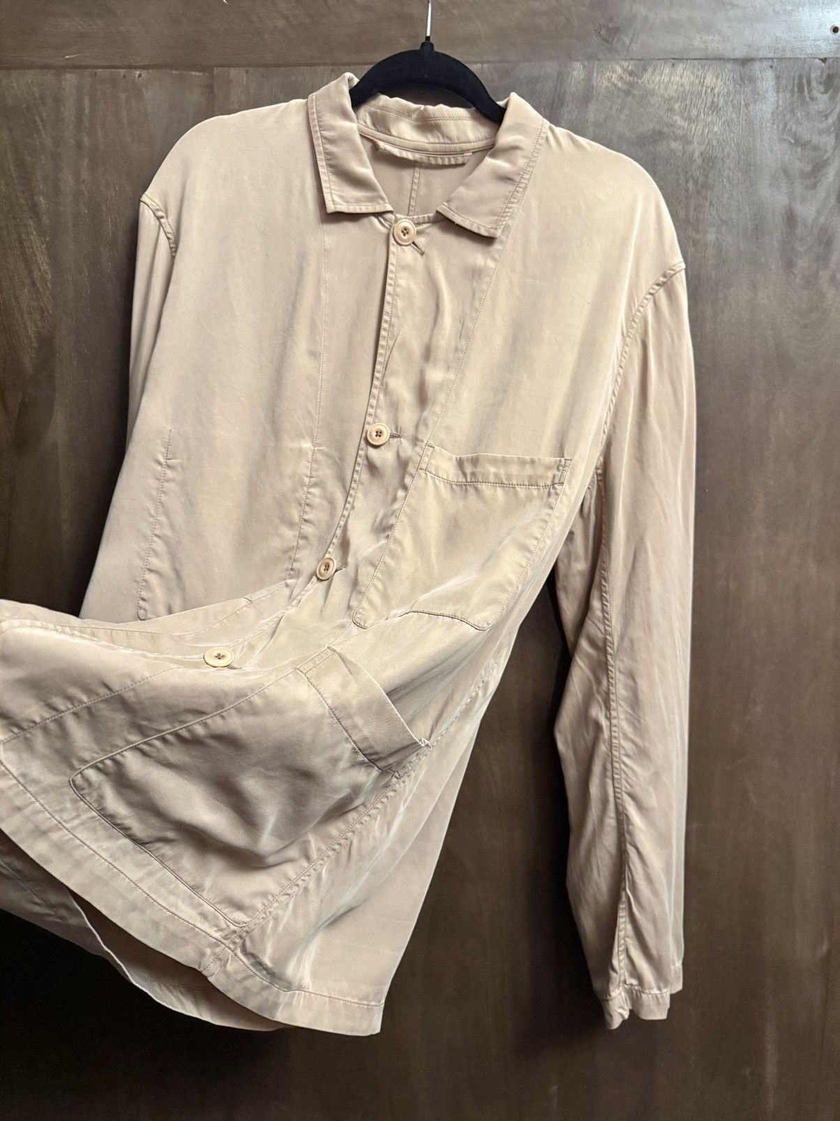 Lemaire Lemaire man viscose light brown blazer Size US M / EU 48-50 / 2 - 5 Thumbnail
