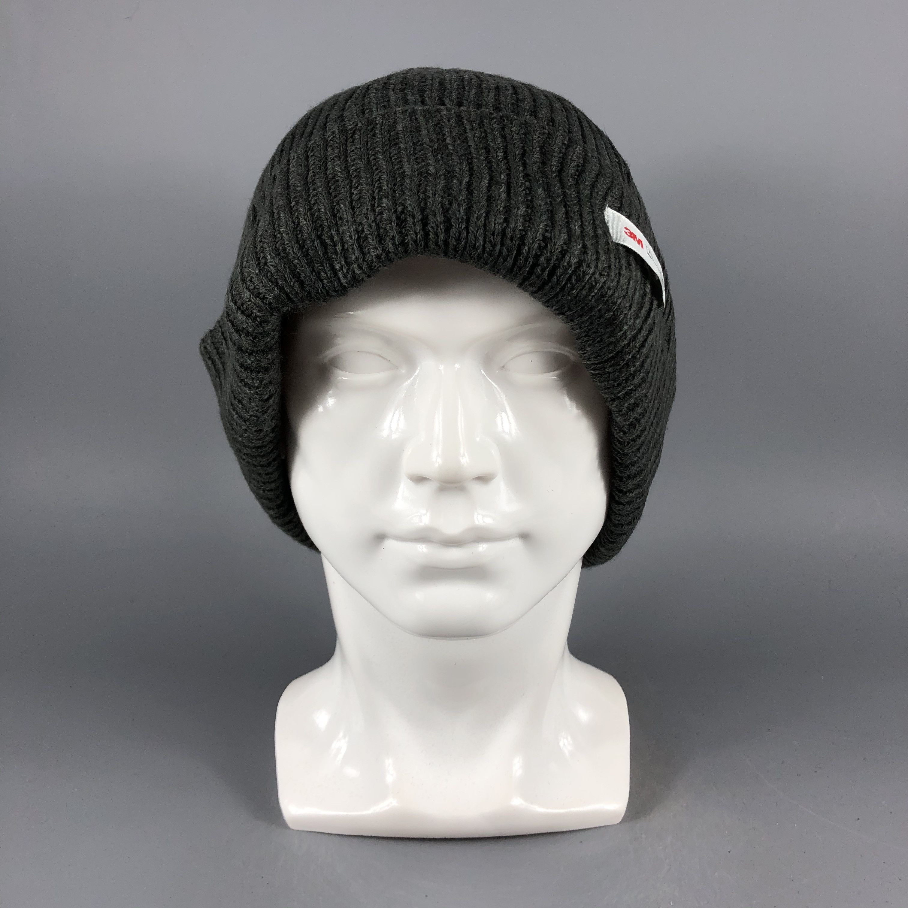 image of NWT 3M Thinsulate Beanie Snow Hat Snow Cap -D985 in Black, Men's