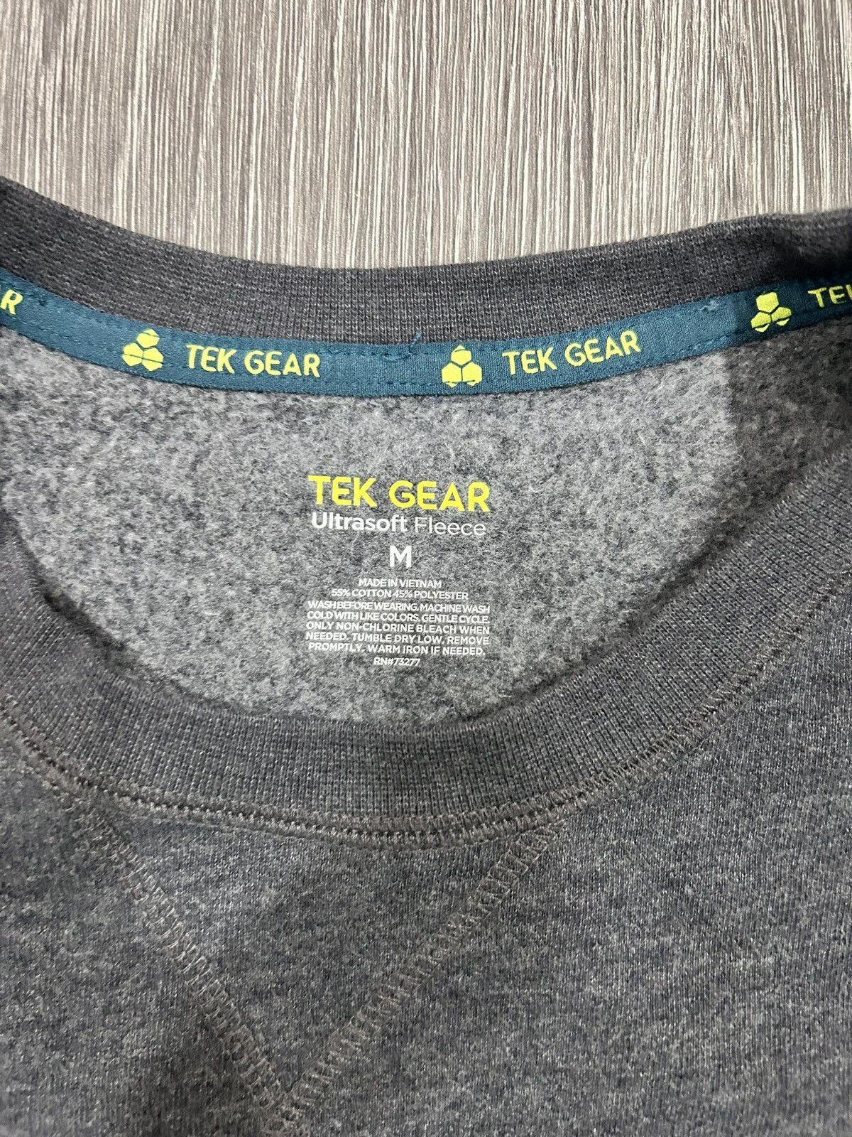 Tek Gear Grey Tek Gear crewneck sweatshirt Size US M / EU 48-50 / 2 - 2 Thumbnail