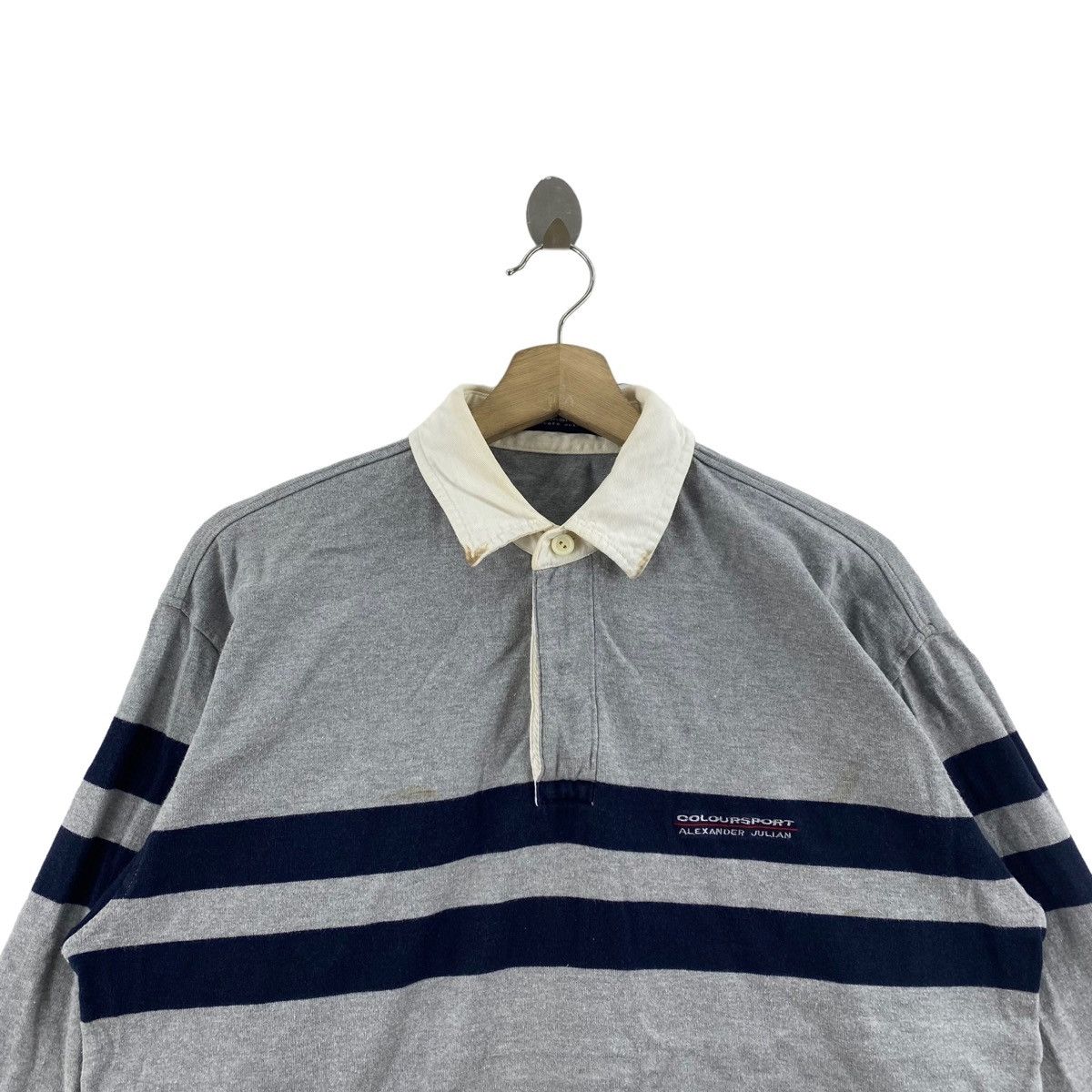 Alexander Julian COLOURSPORT By ALEXANDER JULIAN Japan Button Up Collar Size US L / EU 52-54 / 3 - 2 Thumbnail