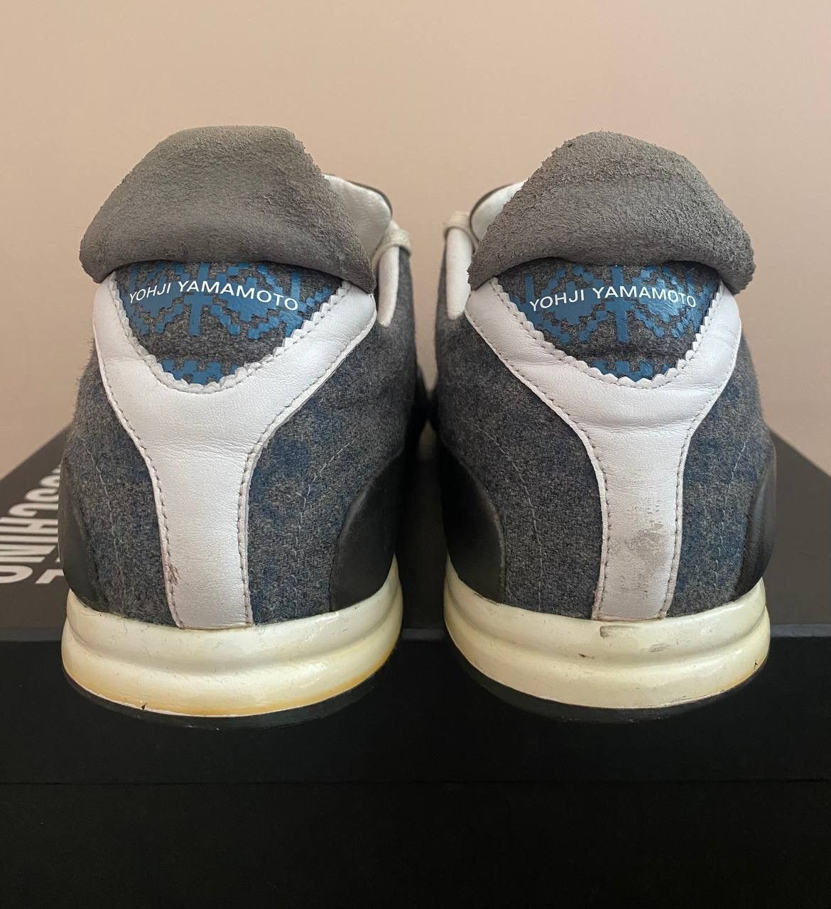 Adidas × Y's Yohji Yamamoto Y-3 Vintage Adidas Y3 Blue Sneakers Size US 7.5 / EU 40-41 - 13 Thumbnail