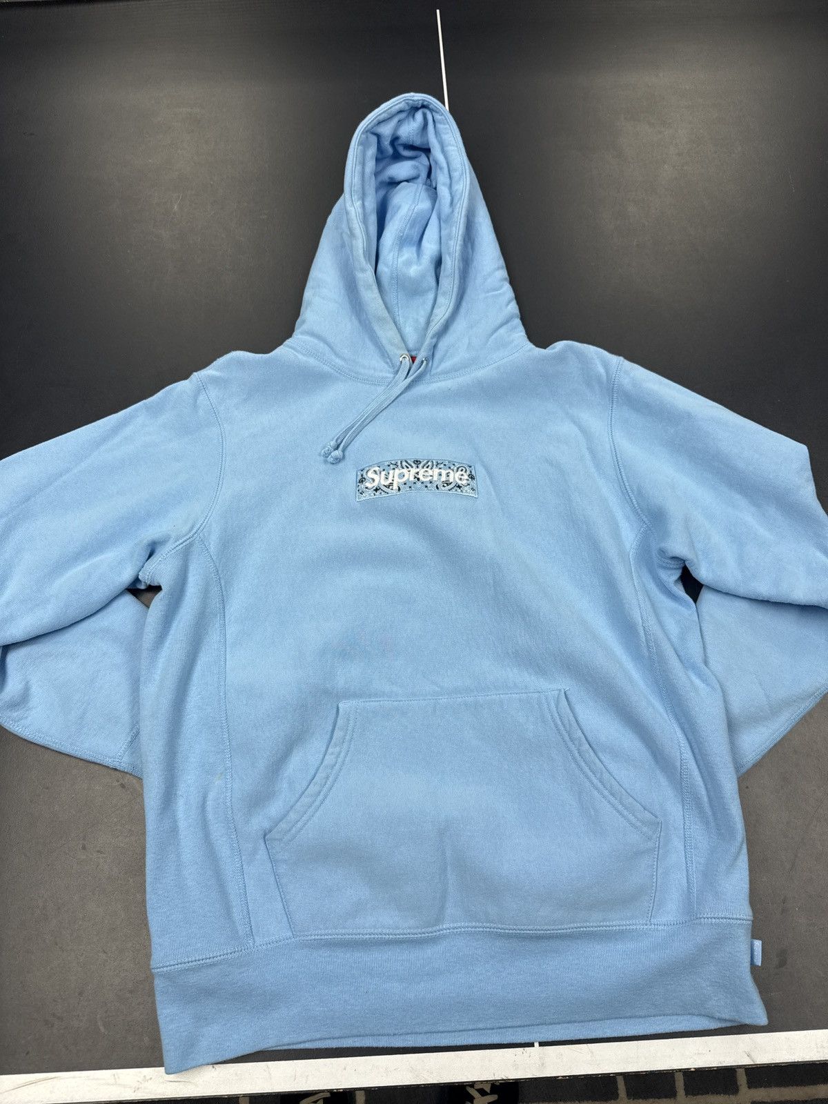 Supreme Bandana Box Logo Hoodie | Grailed