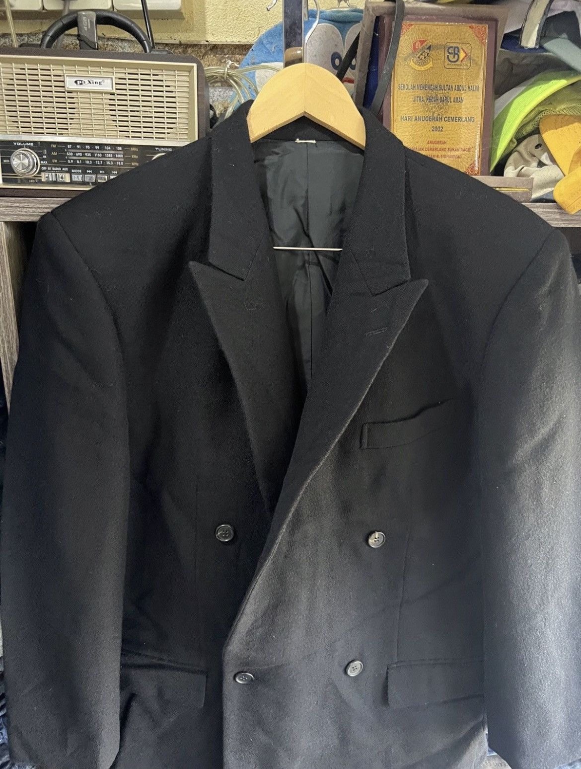Issey Miyake 🔥Issey Miyake Men Blazer Size 44S - 7 Thumbnail