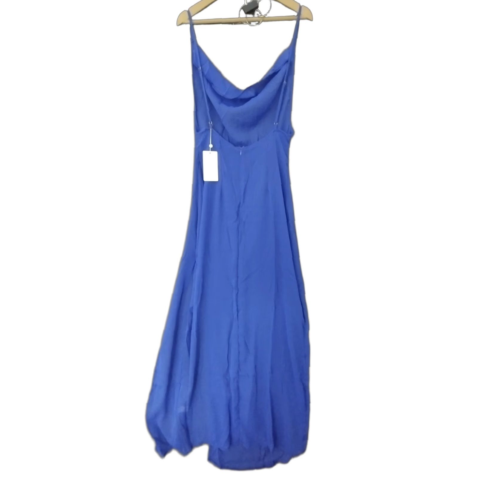 Vintage Toluca Women's Blue Swim Cover Up Maxi Cowl Neck Sheer Dress M Size M / US 6-8 / IT 42-44 - 1 Thumbnail