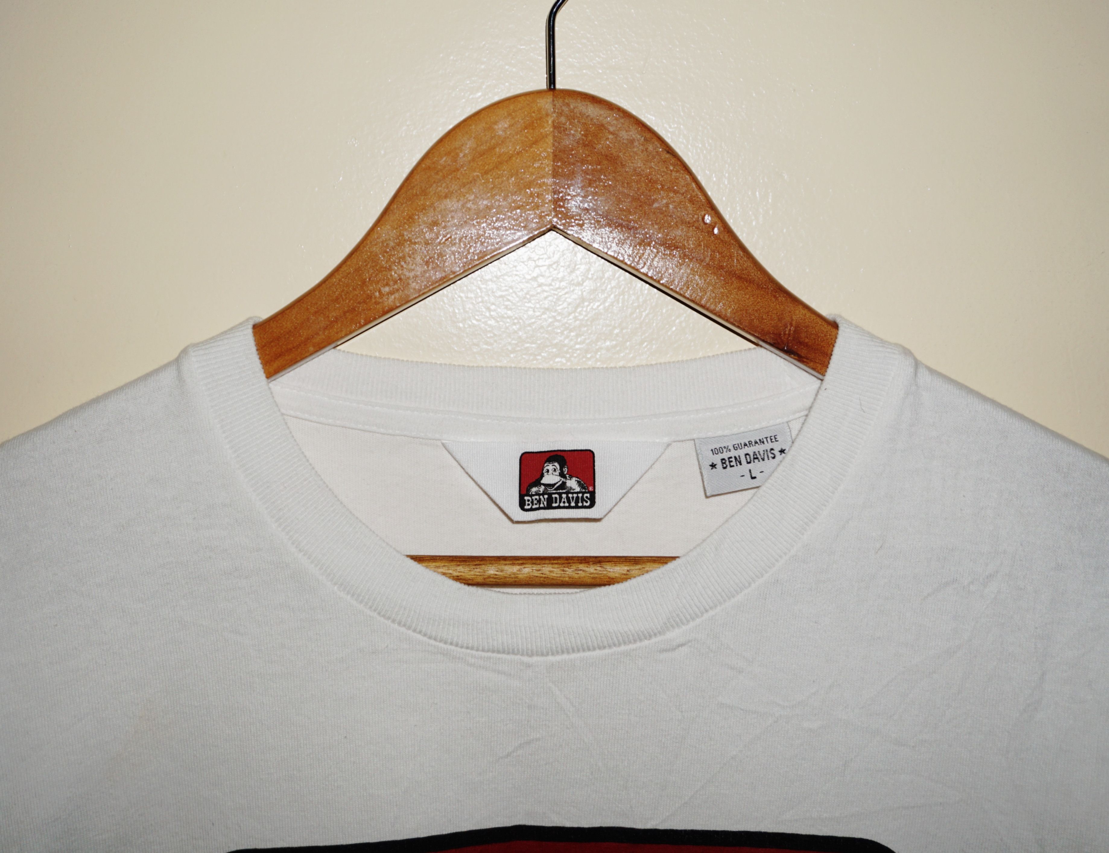 Ben Davis × Japanese Brand Ben davis white Longsleeve size : L Size US L / EU 52-54 / 3 - 5 Thumbnail