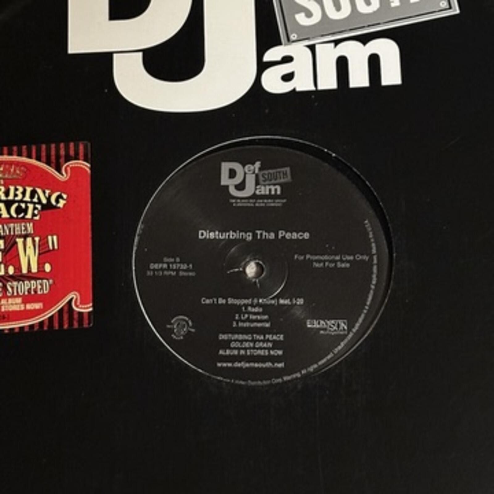 Other Disturbing Tha Peace N.S.E.W. Vinyl LP DefJam South Size ONE SIZE - 8 Thumbnail