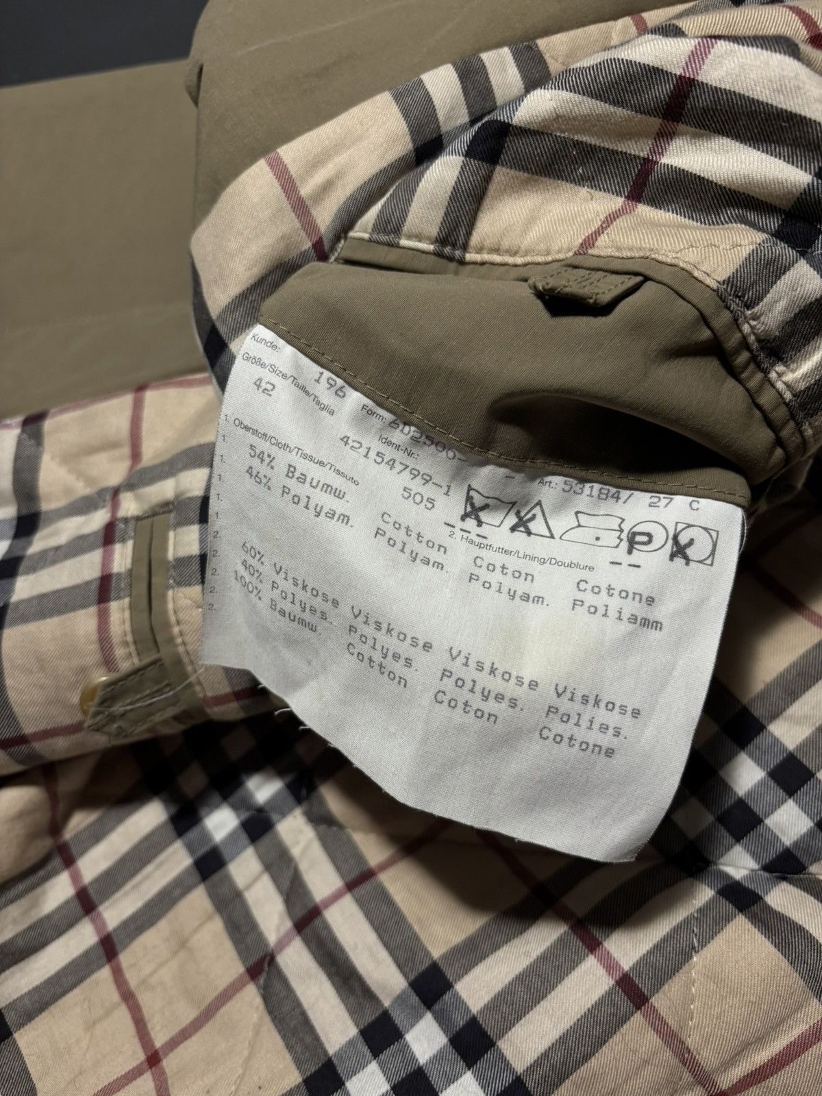 Burberry Vintage trench by Burberry London Size L / US 10 / IT 46 - 7 Thumbnail