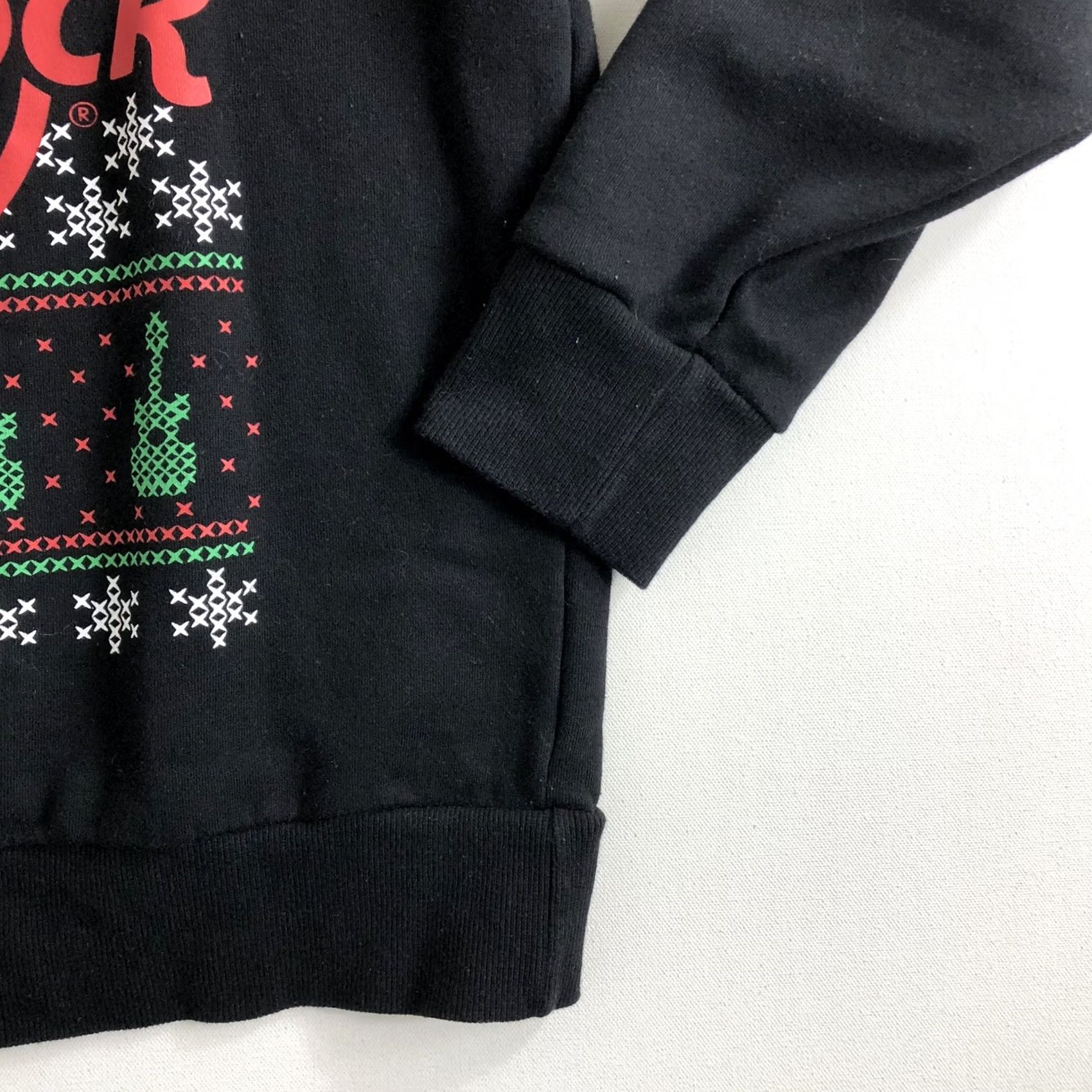 Hard Rock Cafe VINTAGE Hard Rock Cafe Sweatshirt Men 90s Graphic Christmas Santa Claus Black Medium Crew Neck Pullover Regular Size M Size US M / EU 48-50 / 2 - 4 Thumbnail