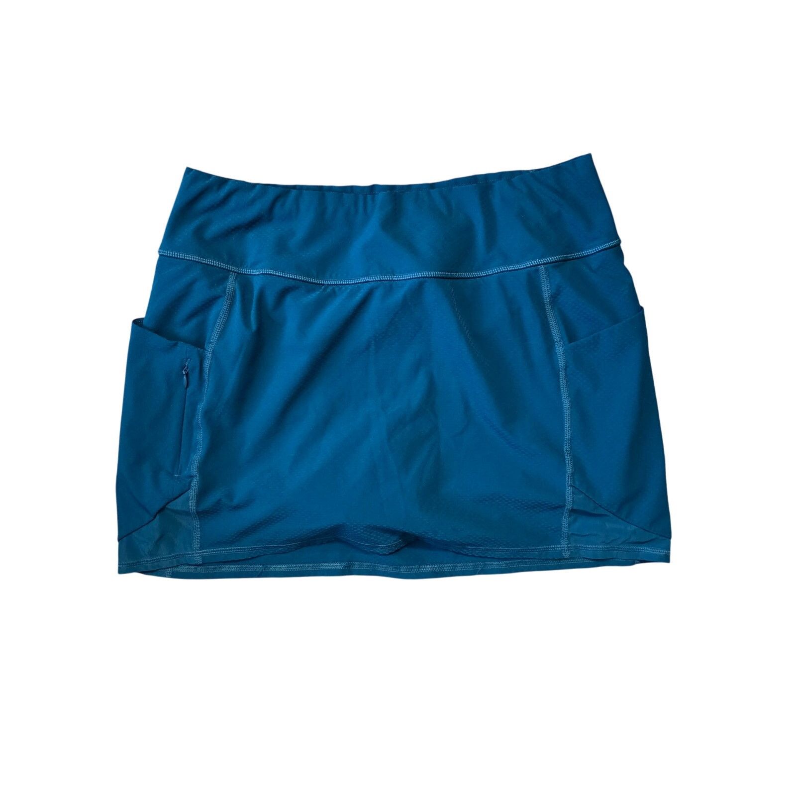 Athleta Athleta Women’s Excursion Athletic Mini Skirt M Teal Blue Size 27" / US 4 / IT 40 - 1 Thumbnail