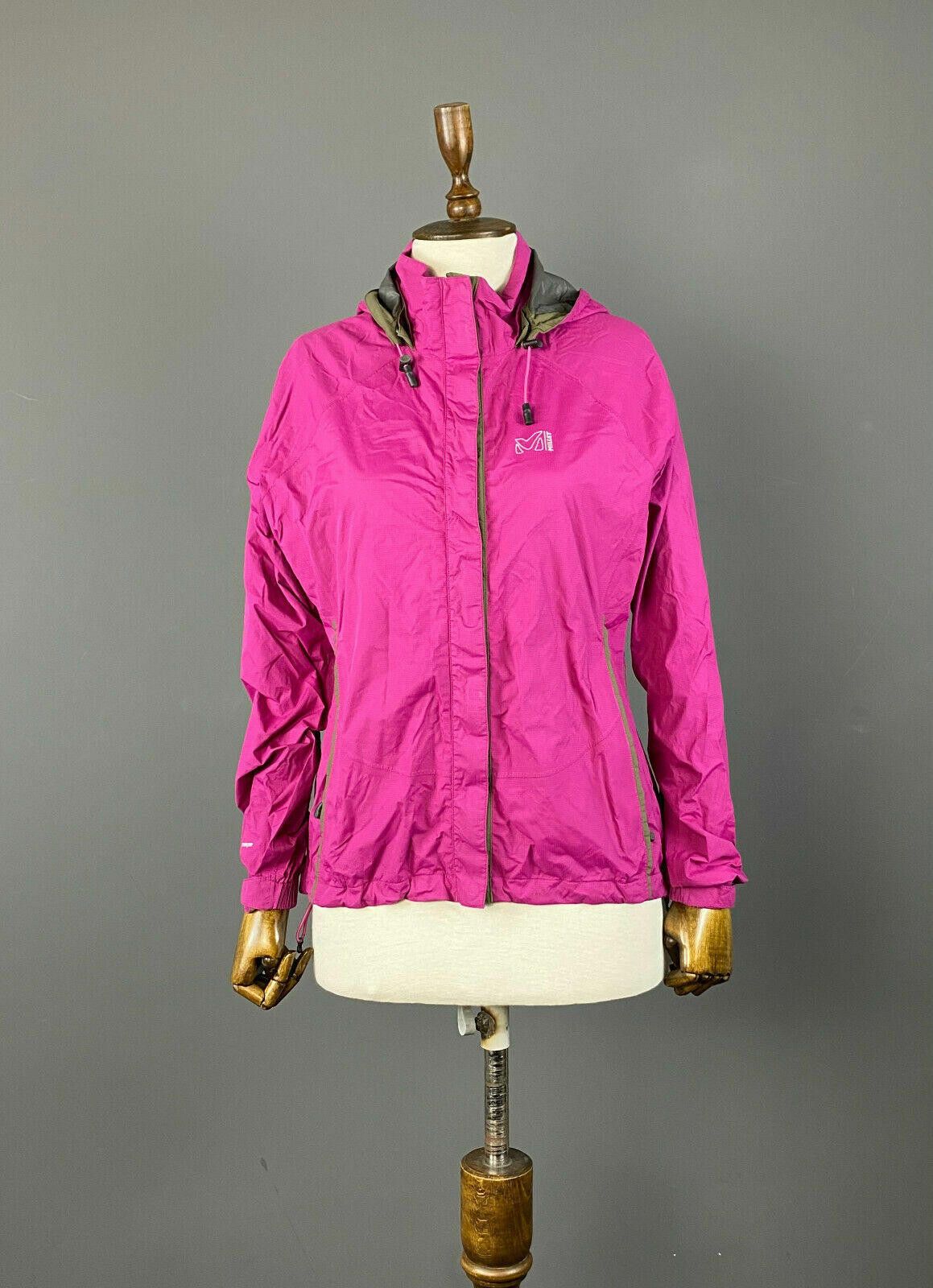 Nicole Miller Millet Dry Edge Windbreaker Jacket M US 10 UK 12 EU 40-42 Size M / US 6-8 / IT 42-44 - 1 Thumbnail